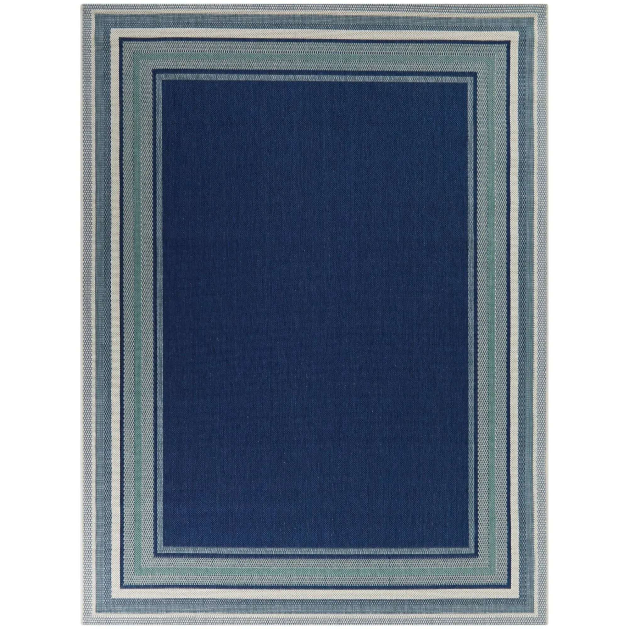 Kalena Bordered Indoor/Outdoor Area Rug