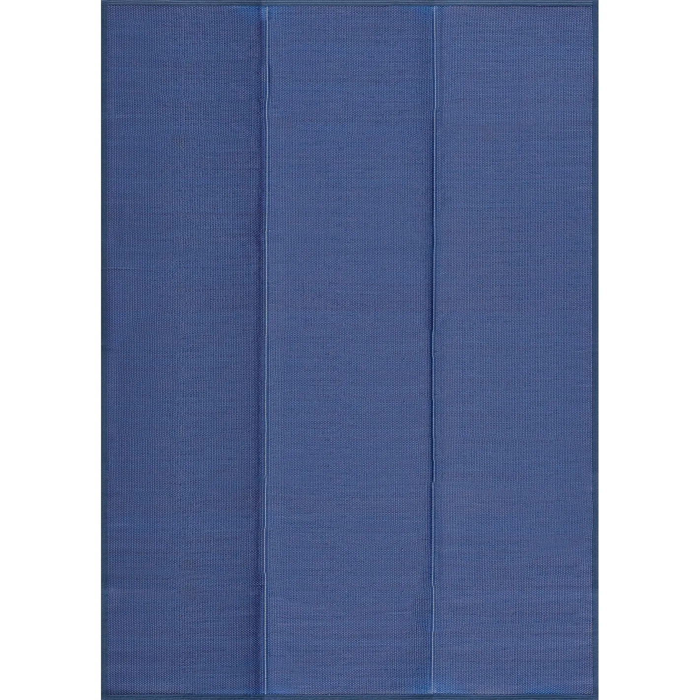 Lalune Beach Solid Color Indoor Outdoor Polypropylene Area Rug