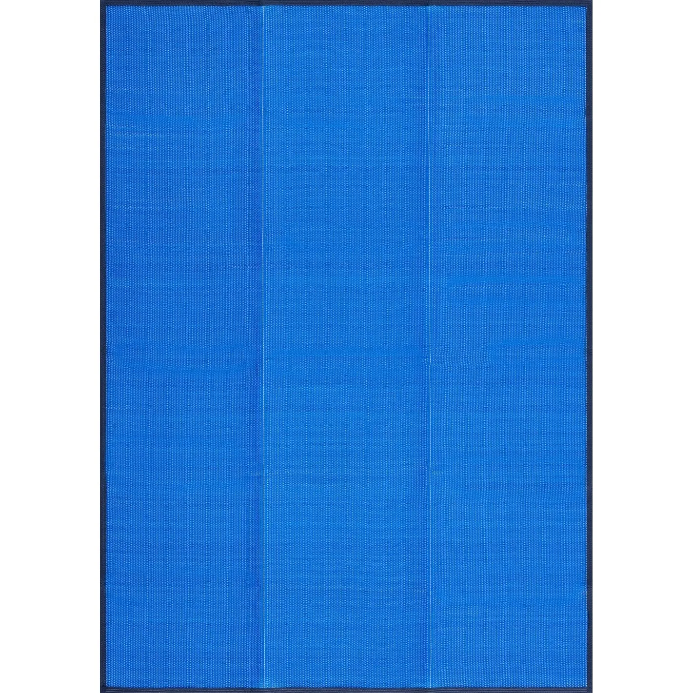 Lalune Beach Solid Color Indoor Outdoor Polypropylene Area Rug