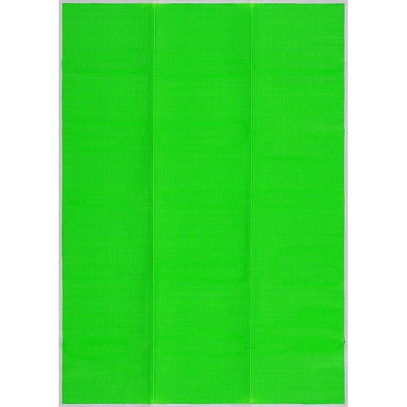 Lalune Beach Solid Color Indoor Outdoor Polypropylene Area Rug