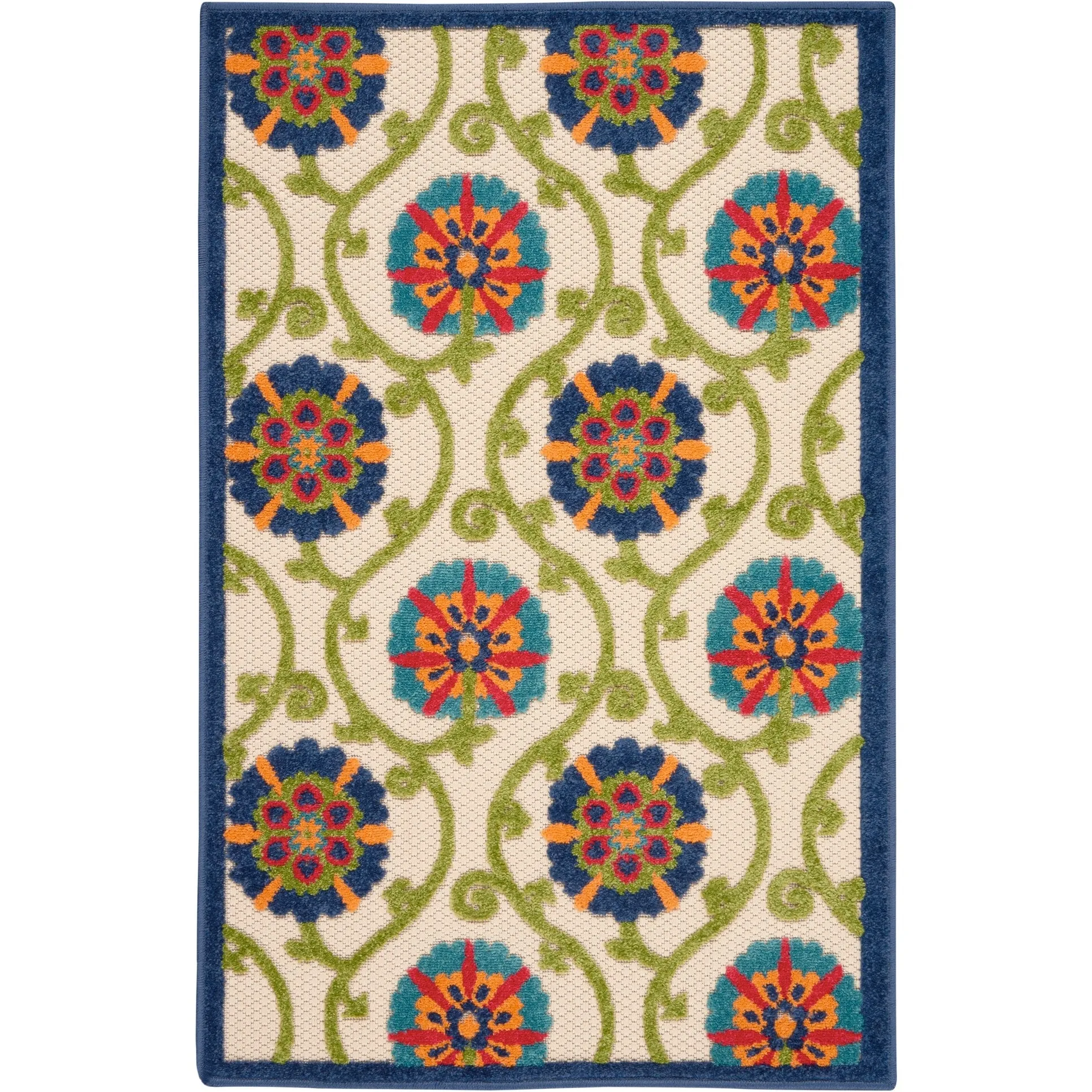 Lanikai Floral Indoor/ Outdoor Area Rug by Havenside Home
