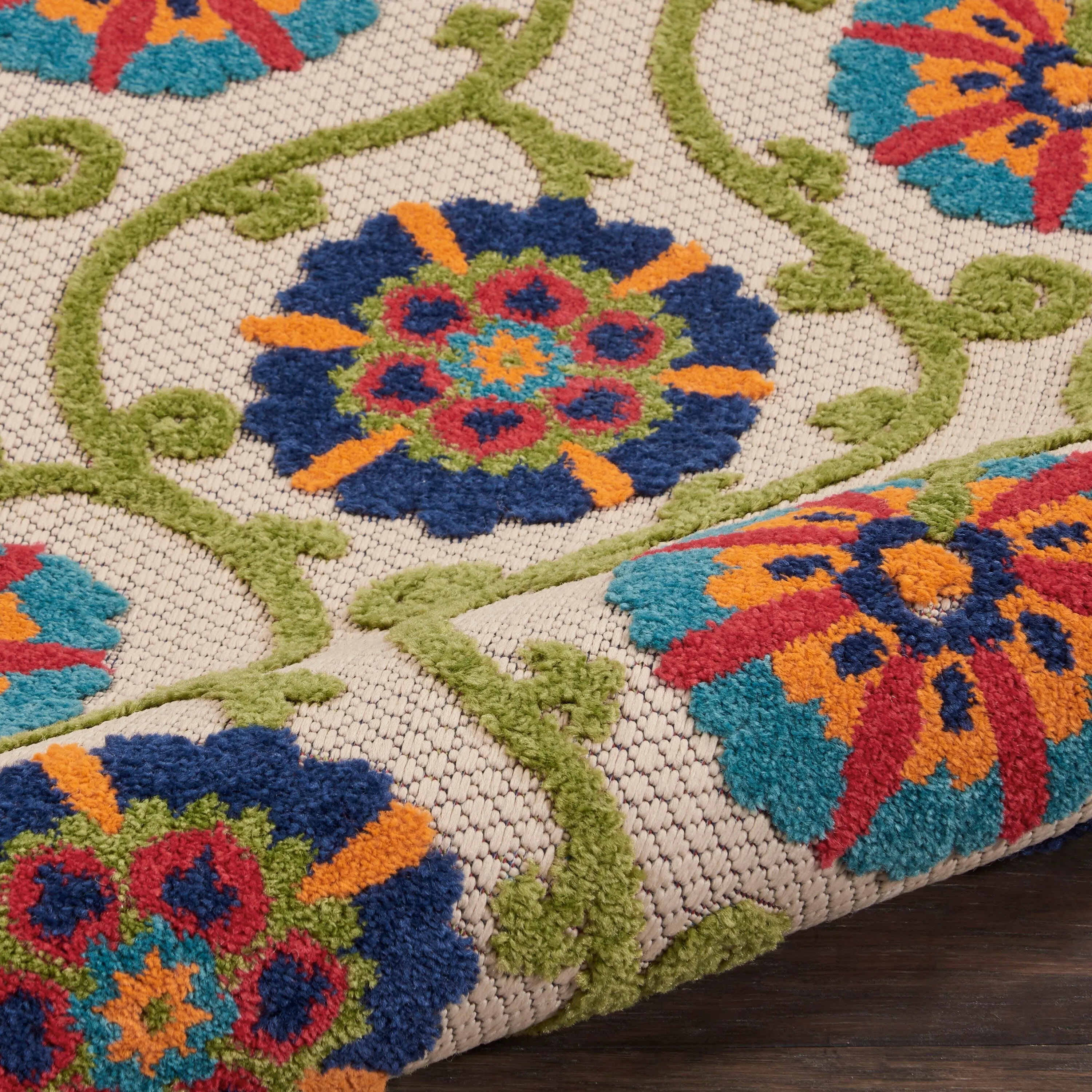 Lanikai Floral Indoor/ Outdoor Area Rug by Havenside Home