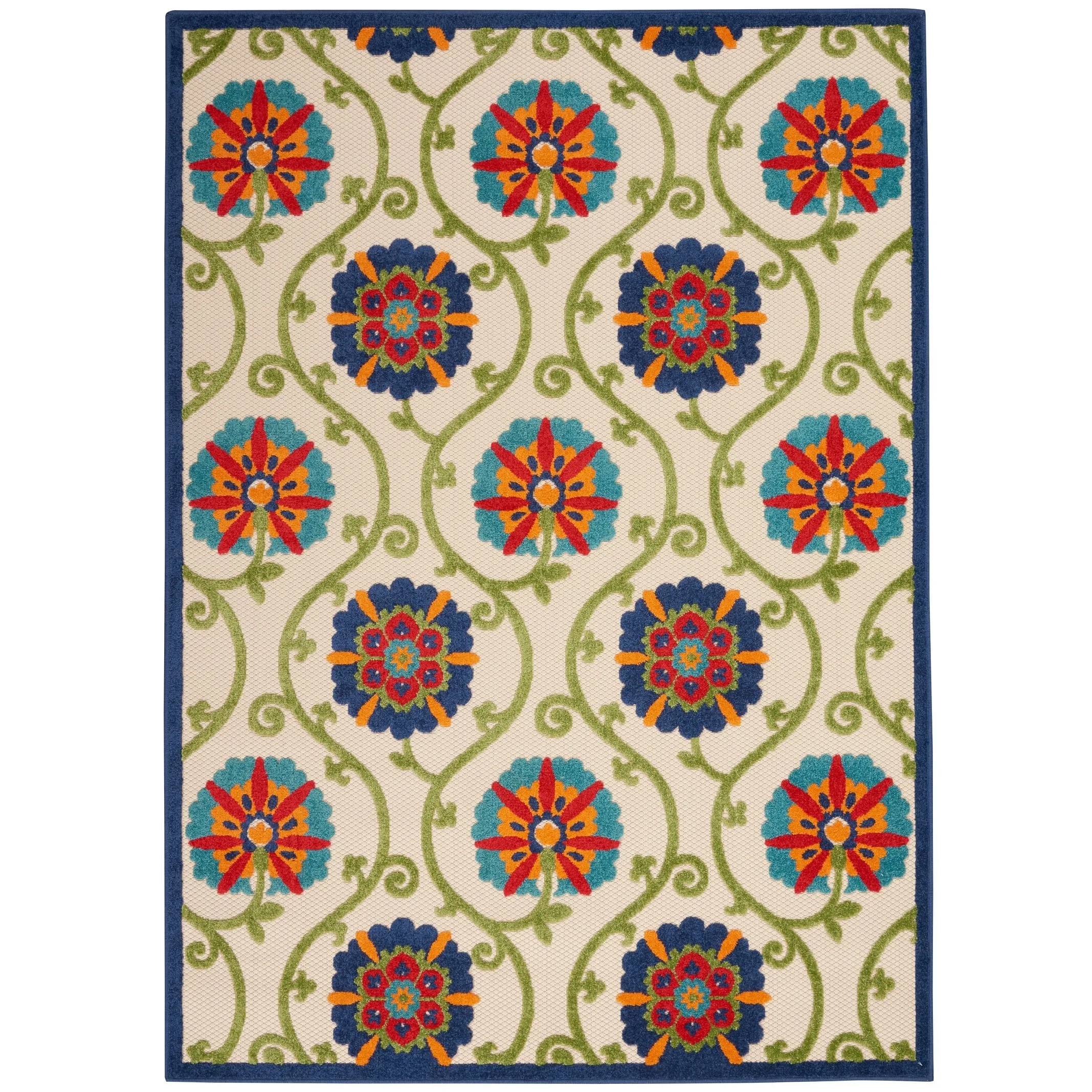 Lanikai Floral Indoor/ Outdoor Area Rug by Havenside Home