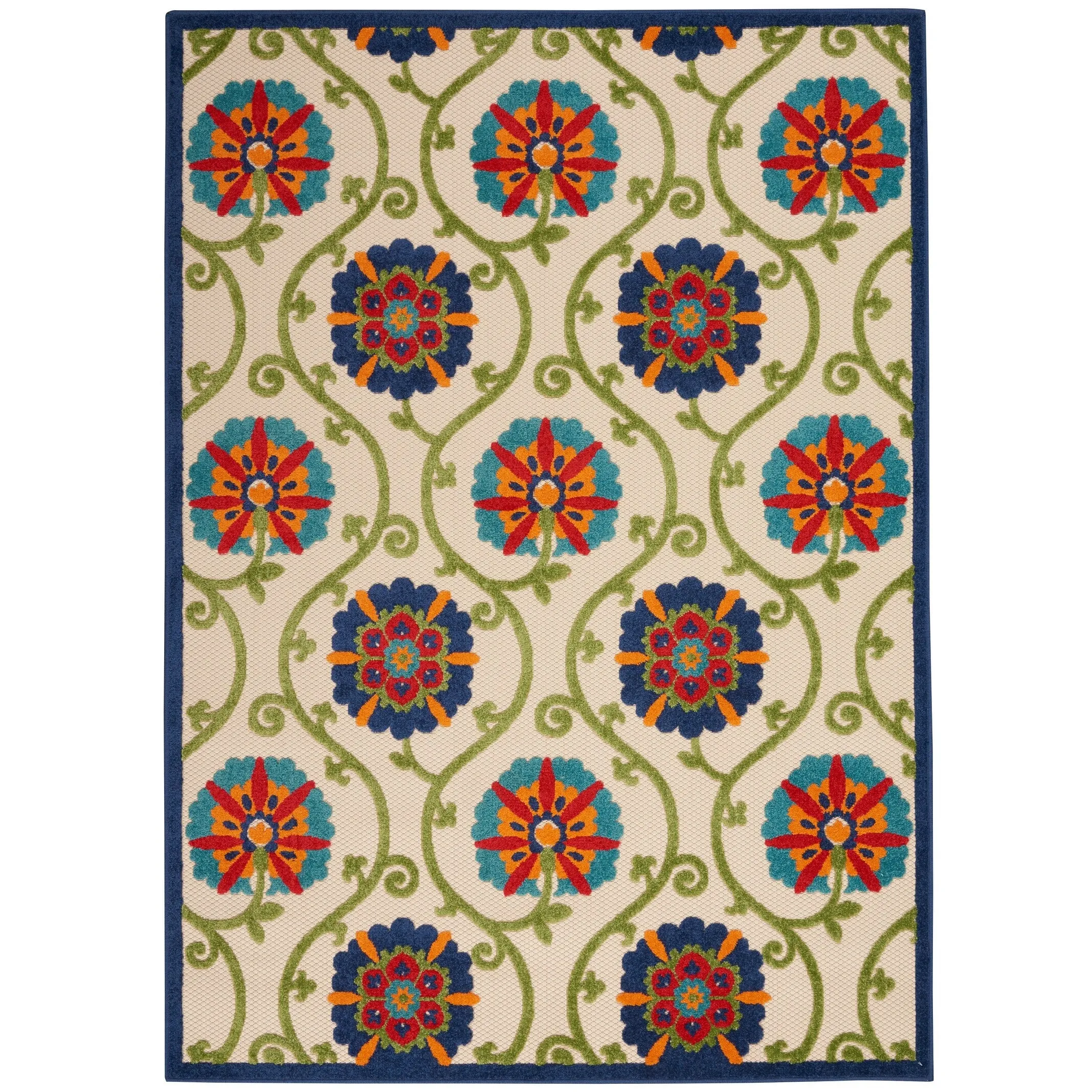 Lanikai Floral Indoor/ Outdoor Area Rug by Havenside Home
