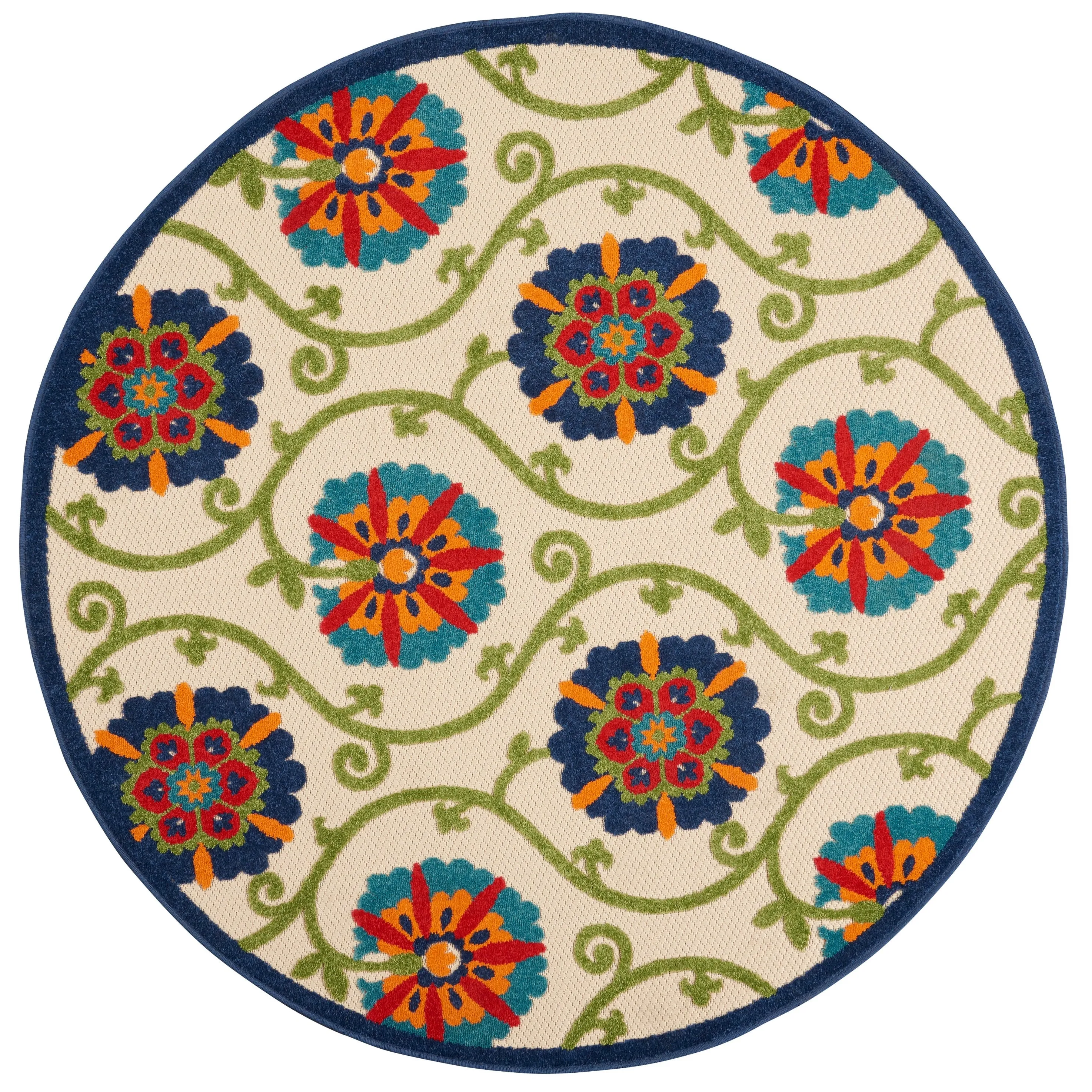 Lanikai Floral Indoor/ Outdoor Area Rug by Havenside Home