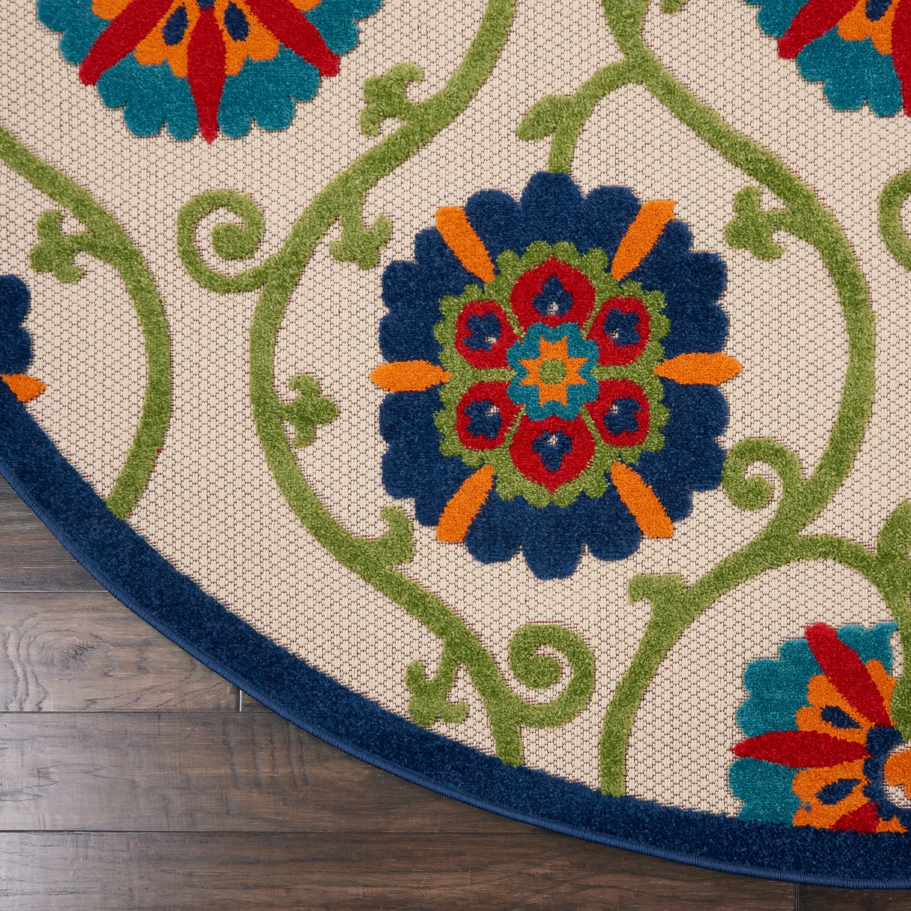 Lanikai Floral Indoor/ Outdoor Area Rug by Havenside Home