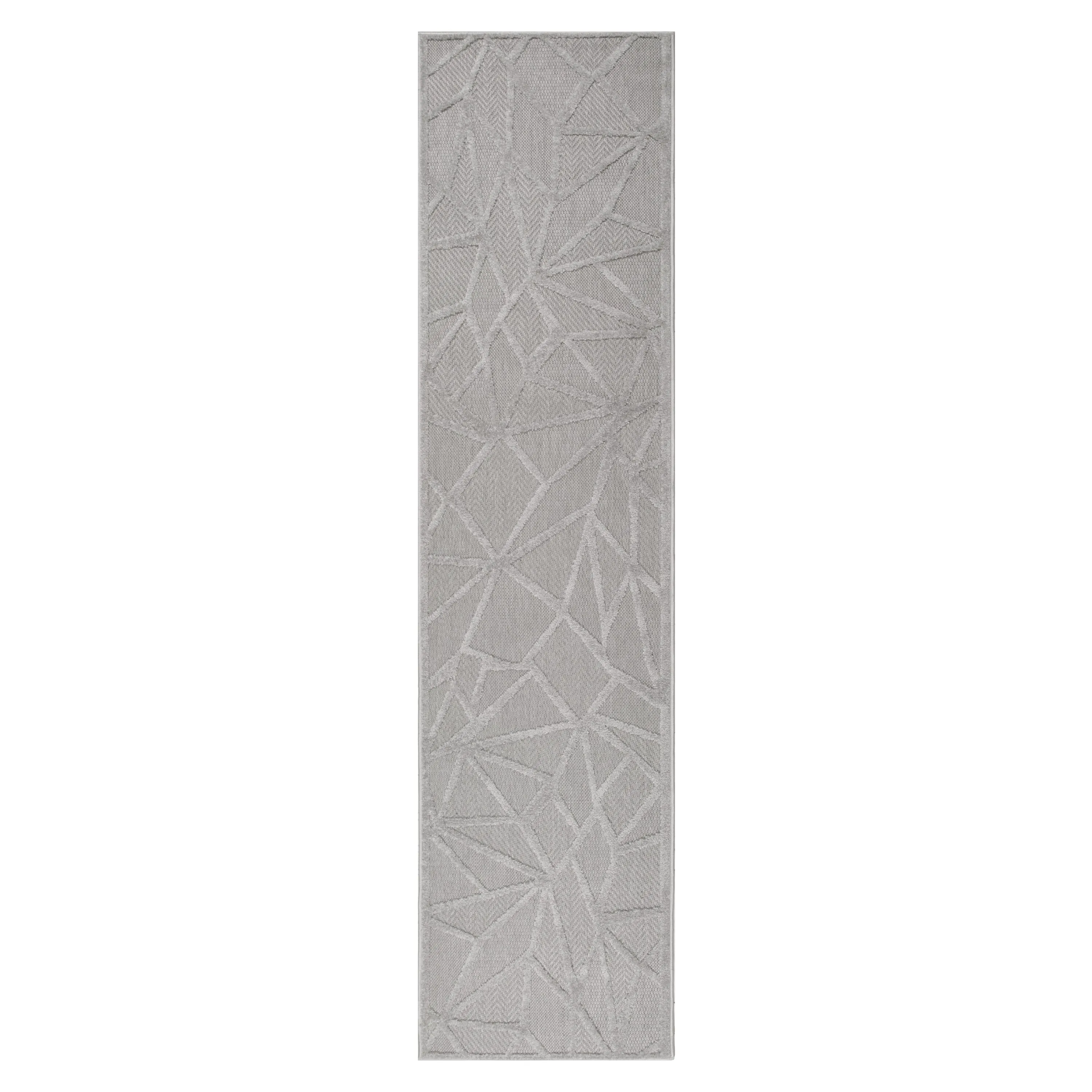 Leick Home 595587 Vennor Geometric Indoor Outdoor Area Rug Runner 2'x8'