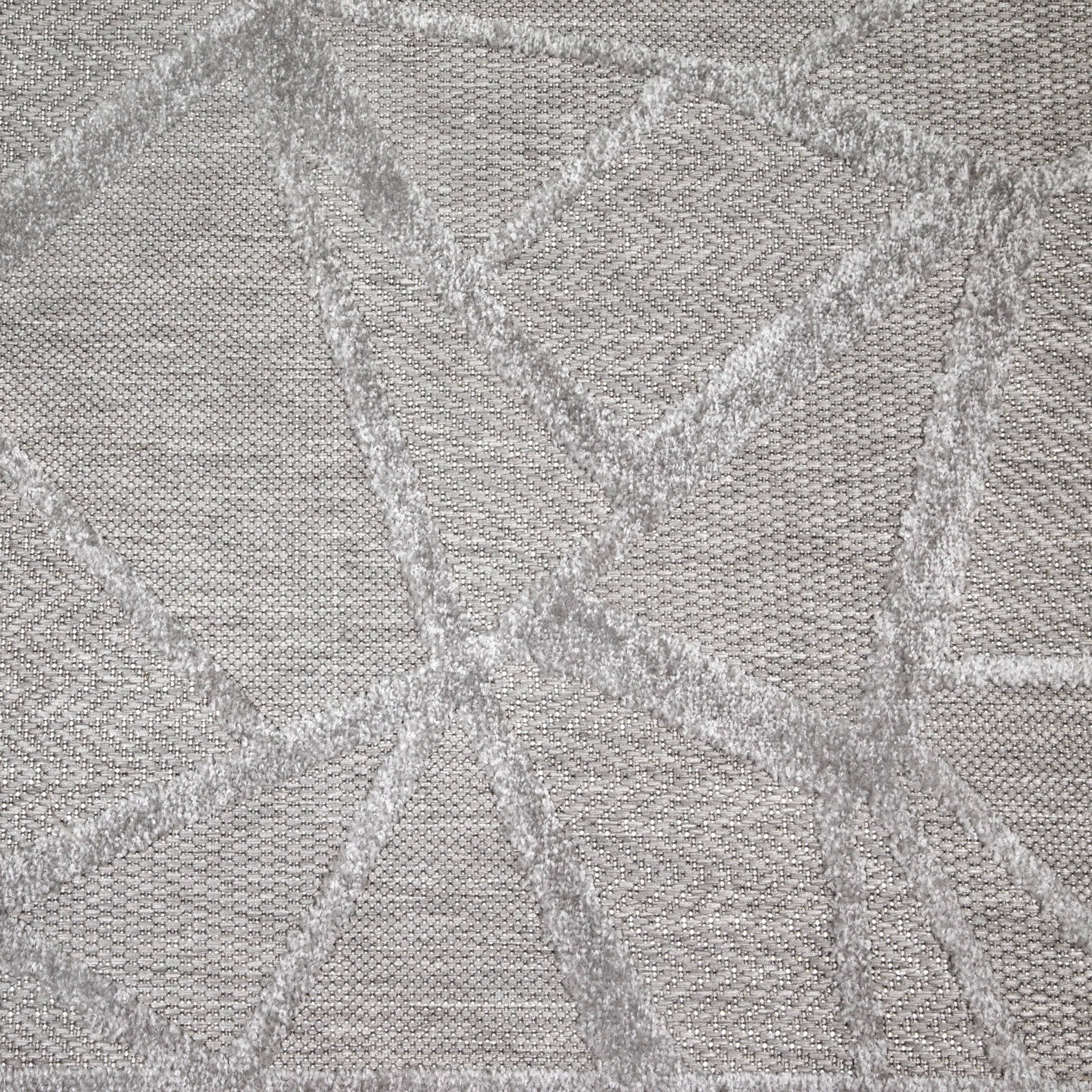 Leick Home 595587 Vennor Geometric Indoor Outdoor Area Rug Runner 2'x8'