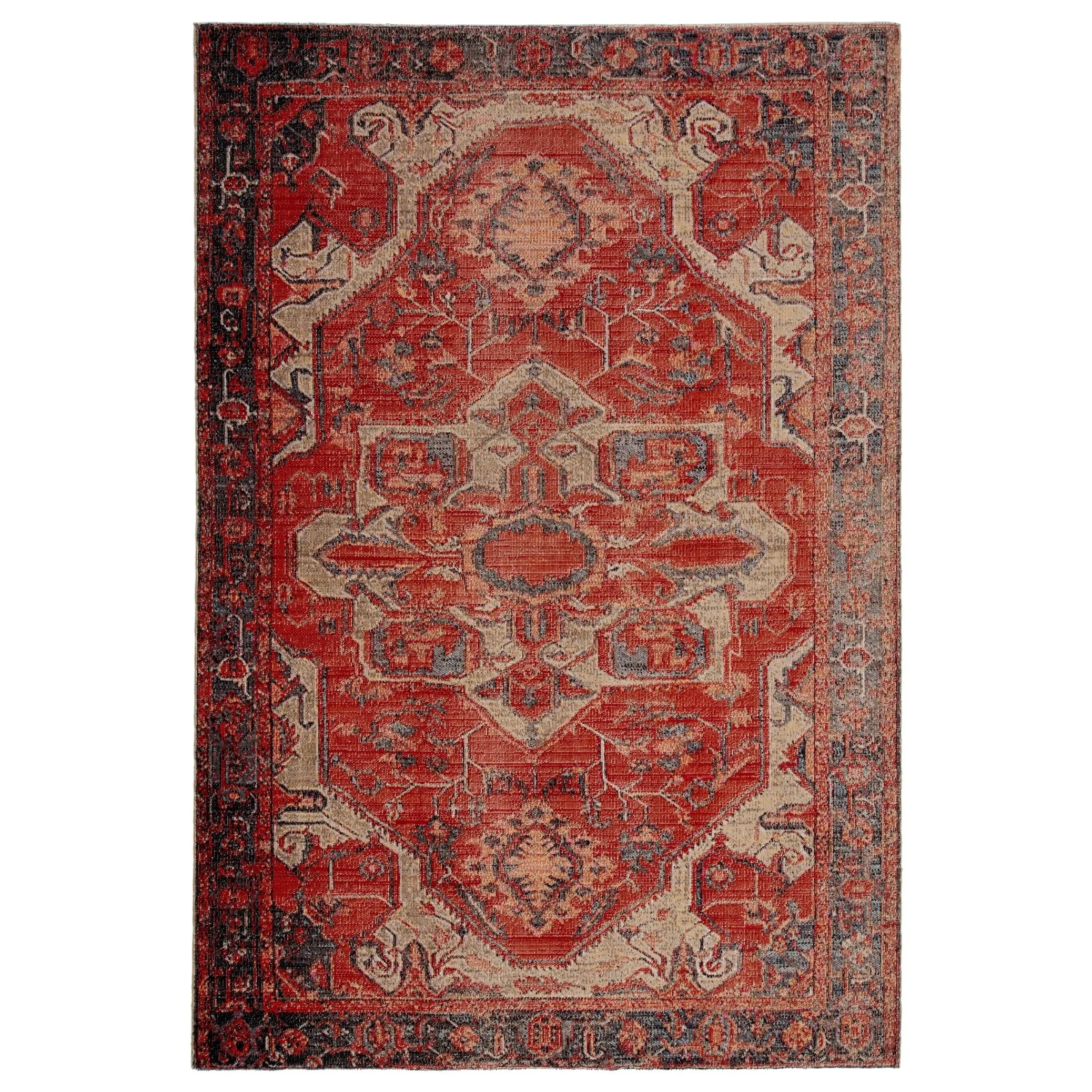 Leighton Indoor and Outdoor Medallion Area Rug
