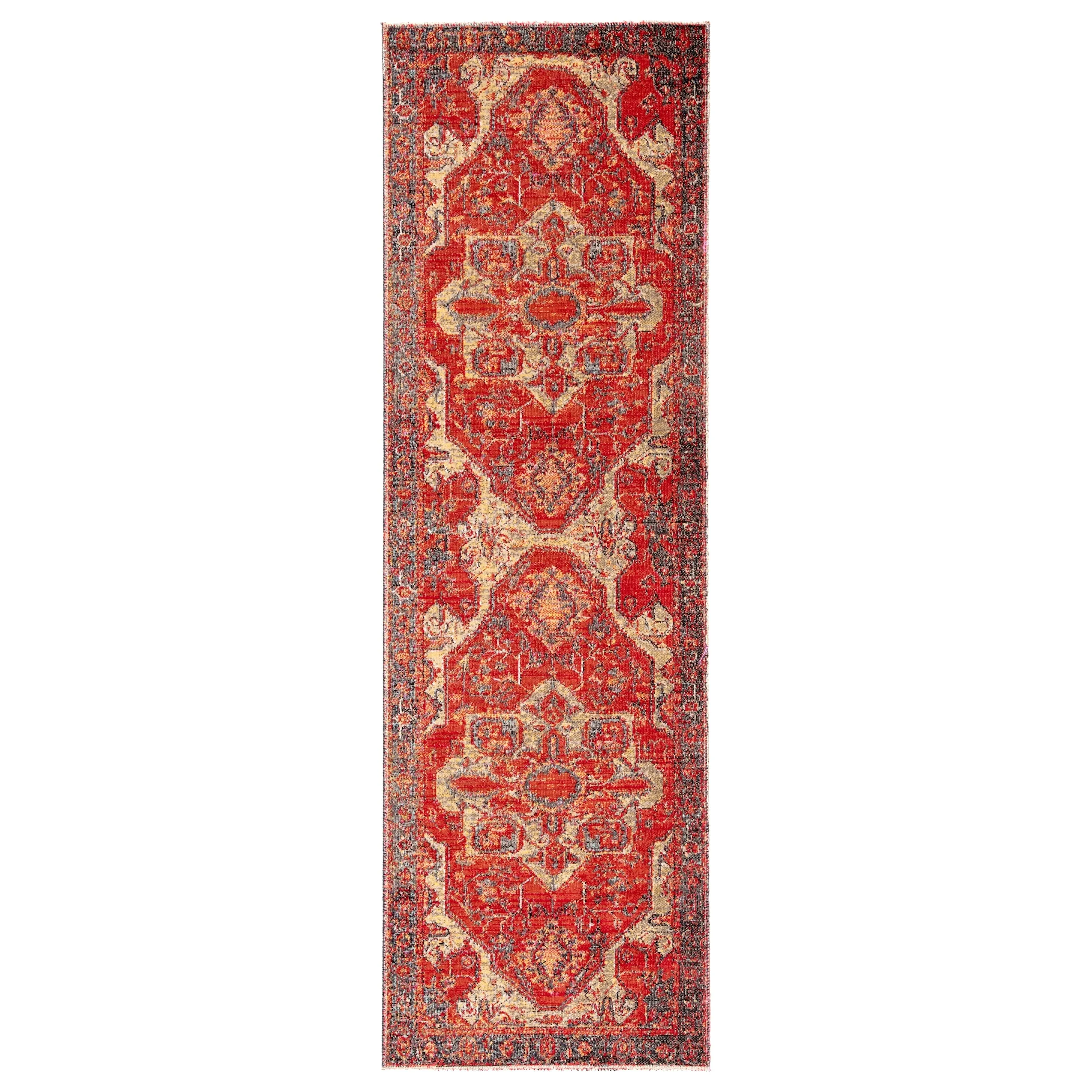 Leighton Indoor and Outdoor Medallion Area Rug
