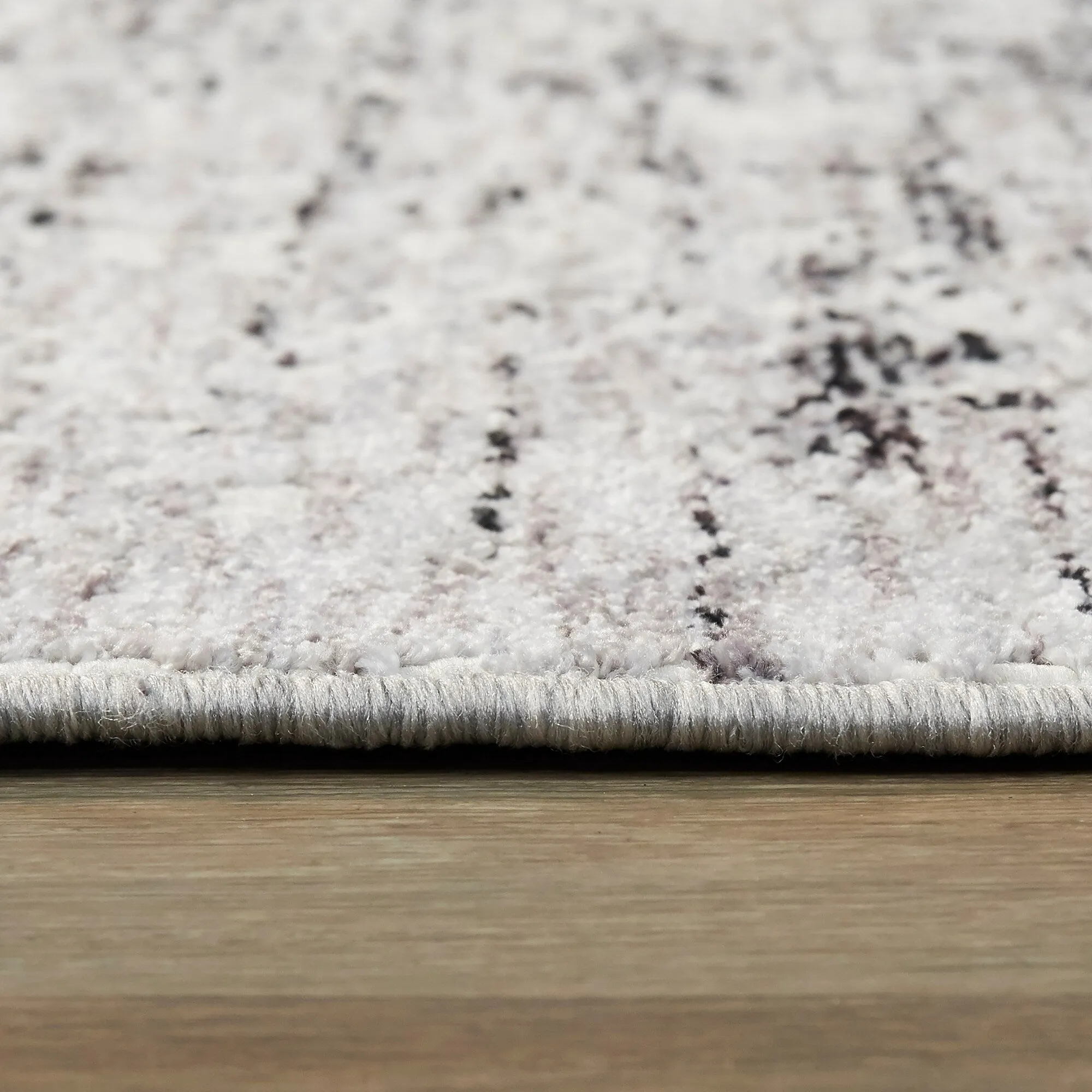 Leon Distressed Abstract Area Rug