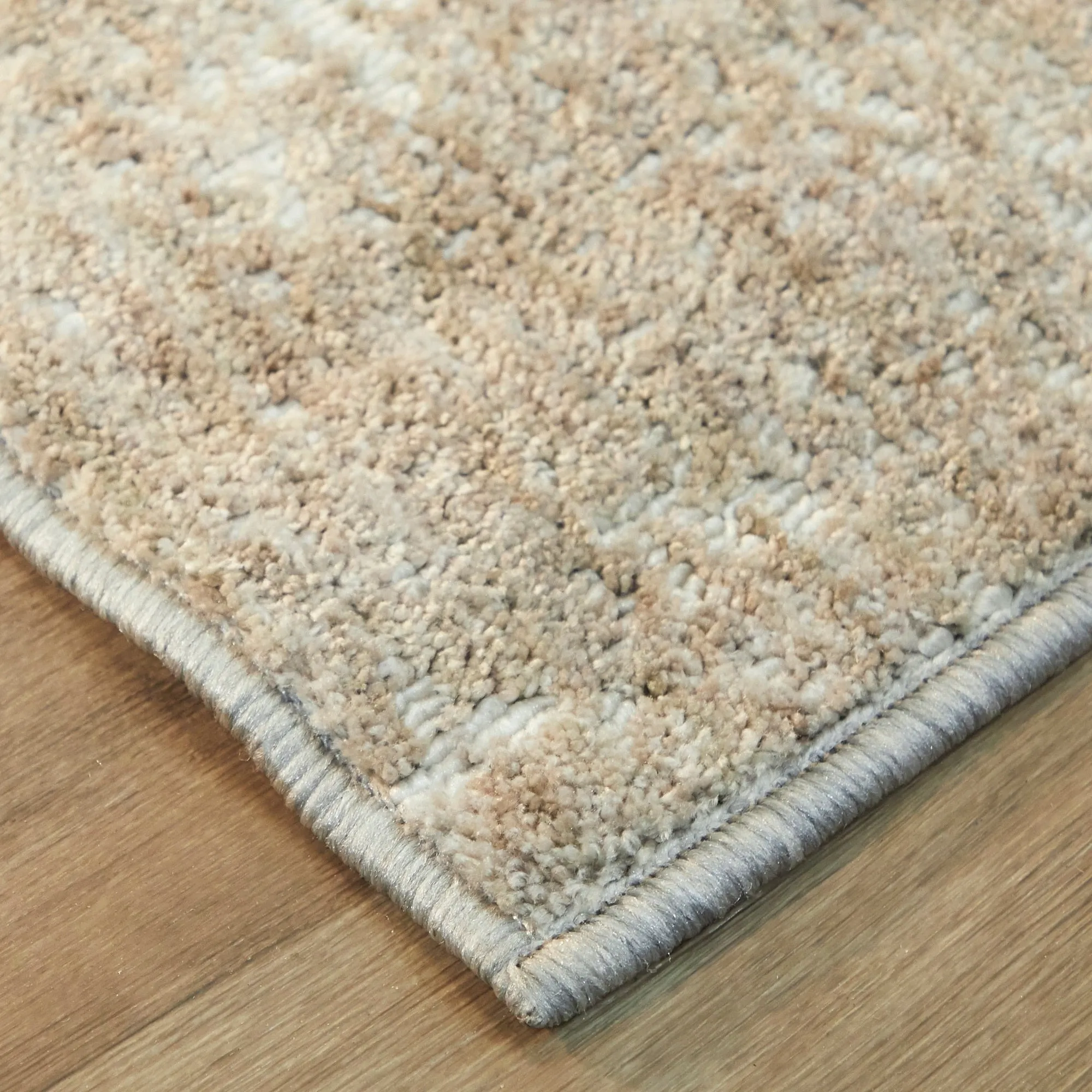 Leon Distressed Abstract Area Rug