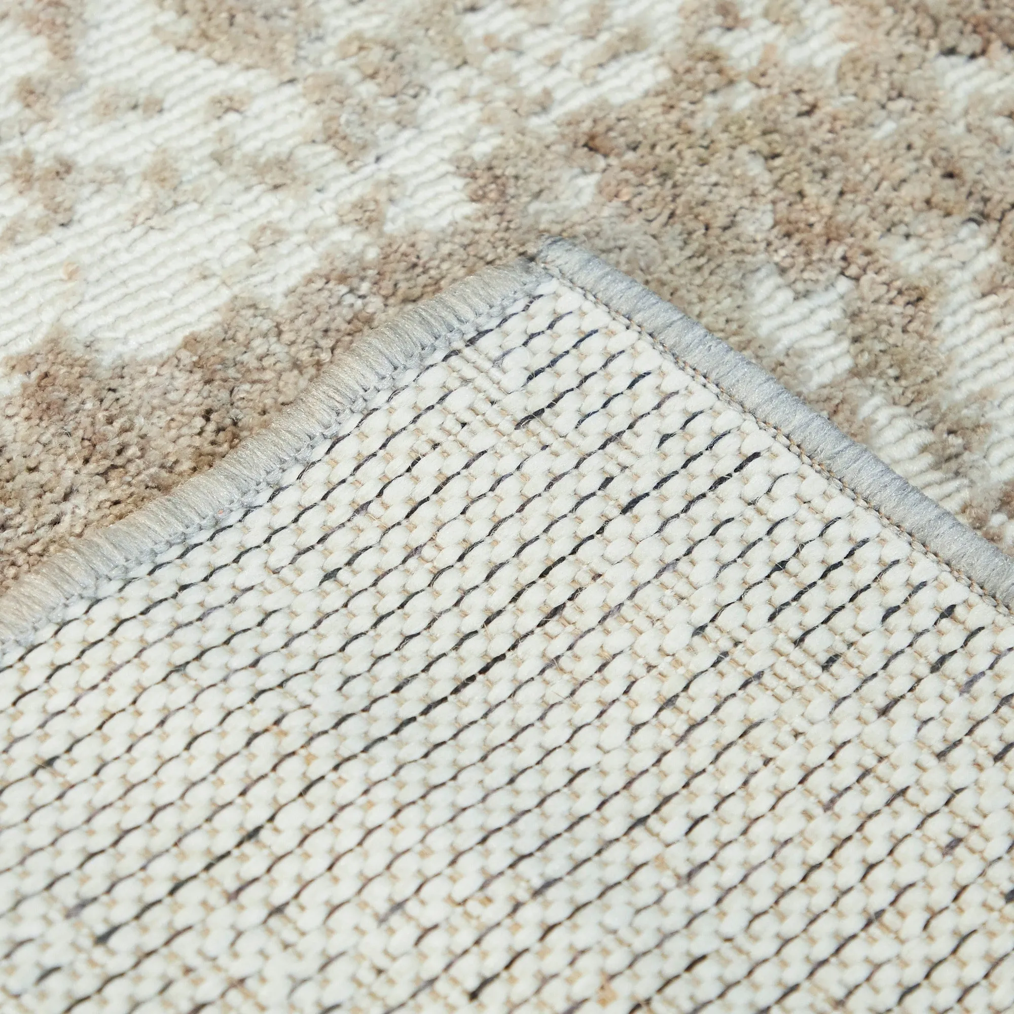 Leon Distressed Abstract Area Rug