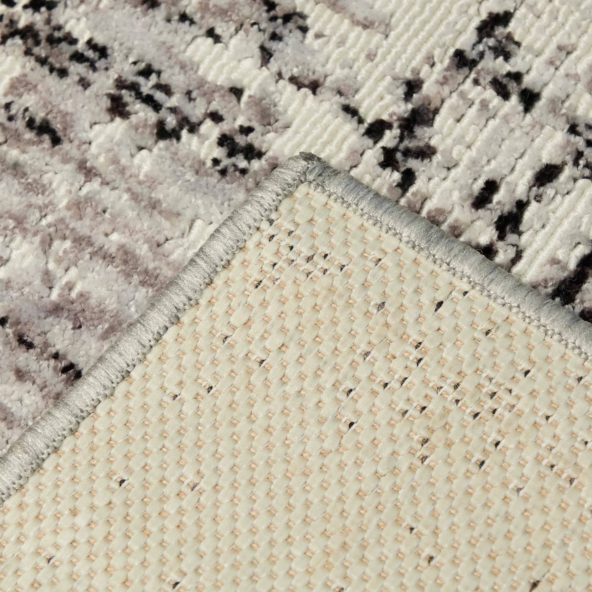 Leon Distressed Abstract Area Rug