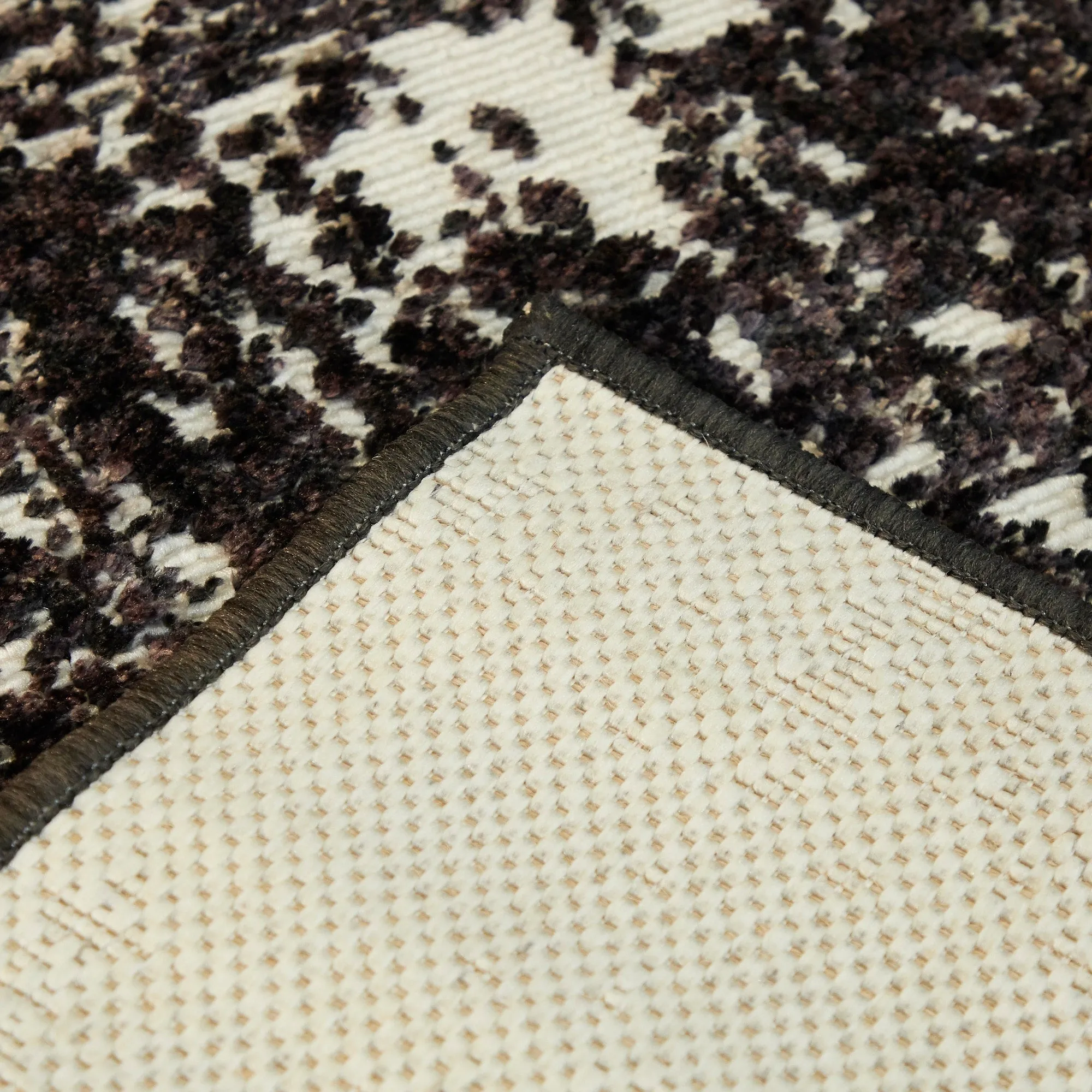 Leon Distressed Abstract Area Rug
