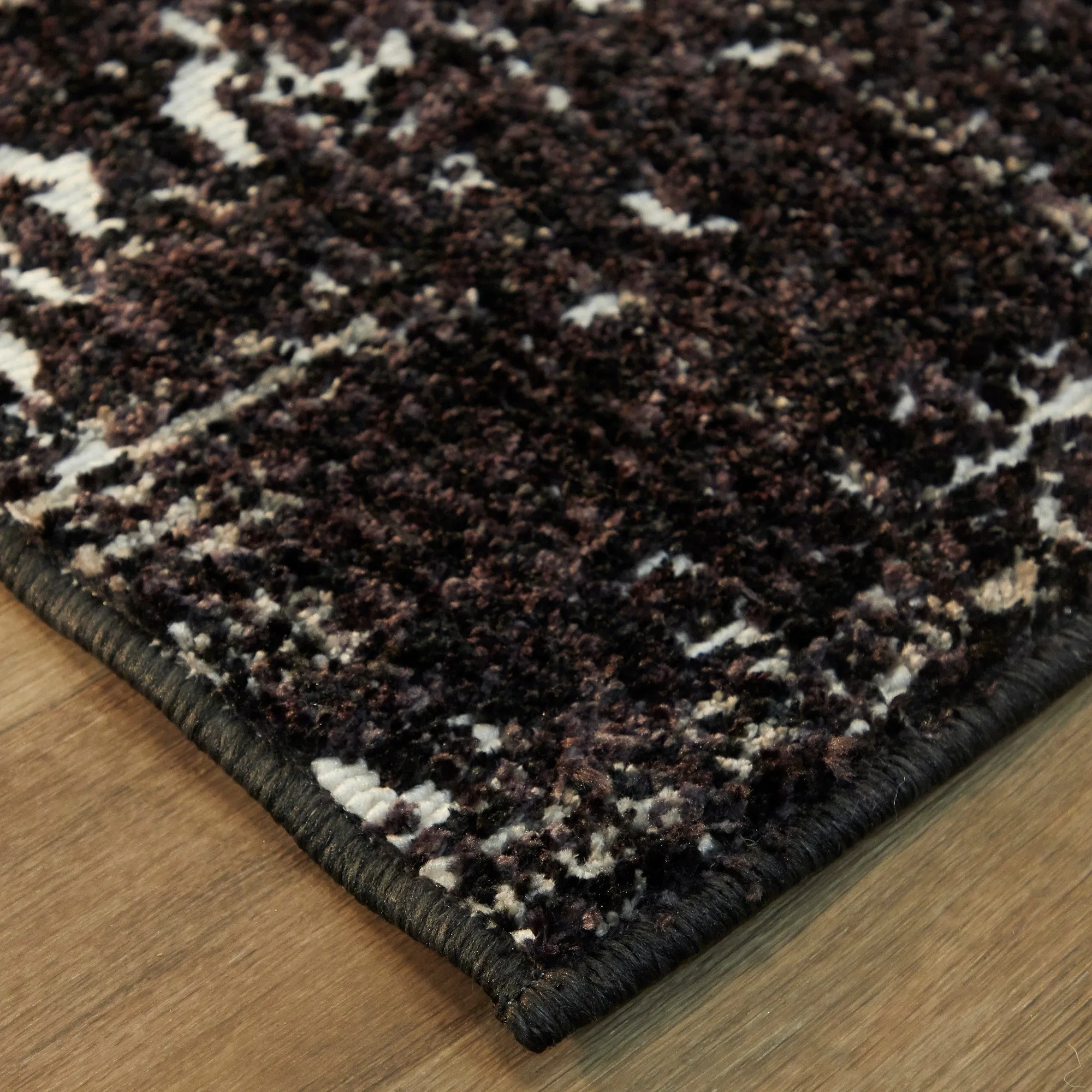 Leon Distressed Abstract Area Rug