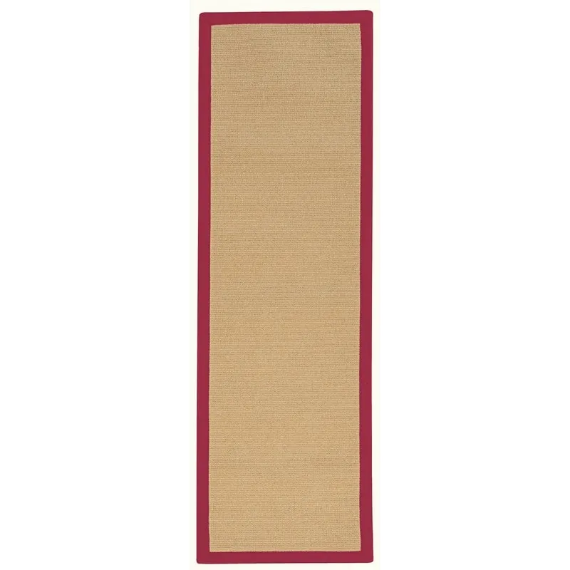 Linon Athena Sisal Hand Finished Classic Rug