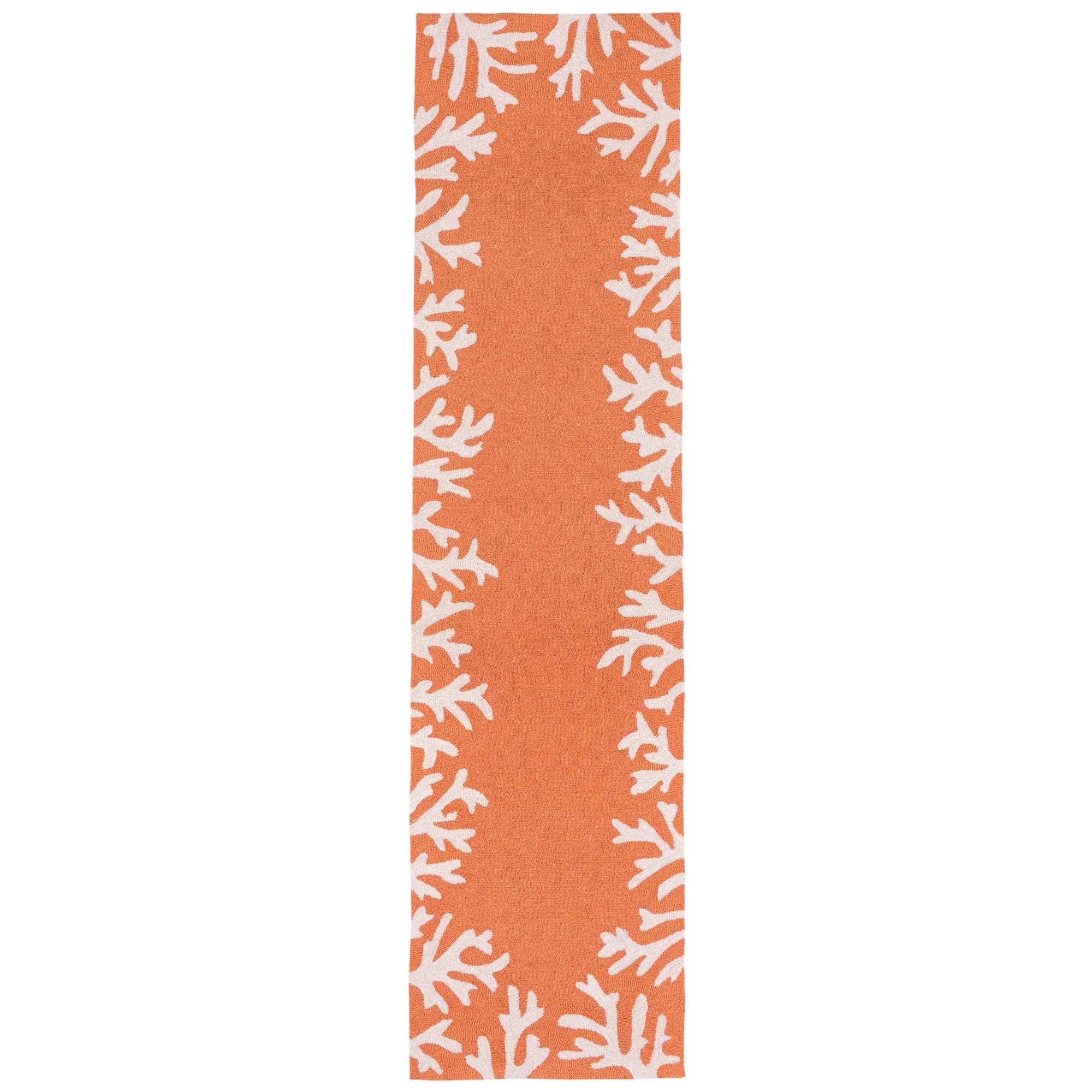 Liora Manne Capri Coral Border Indoor/Outdoor Rug