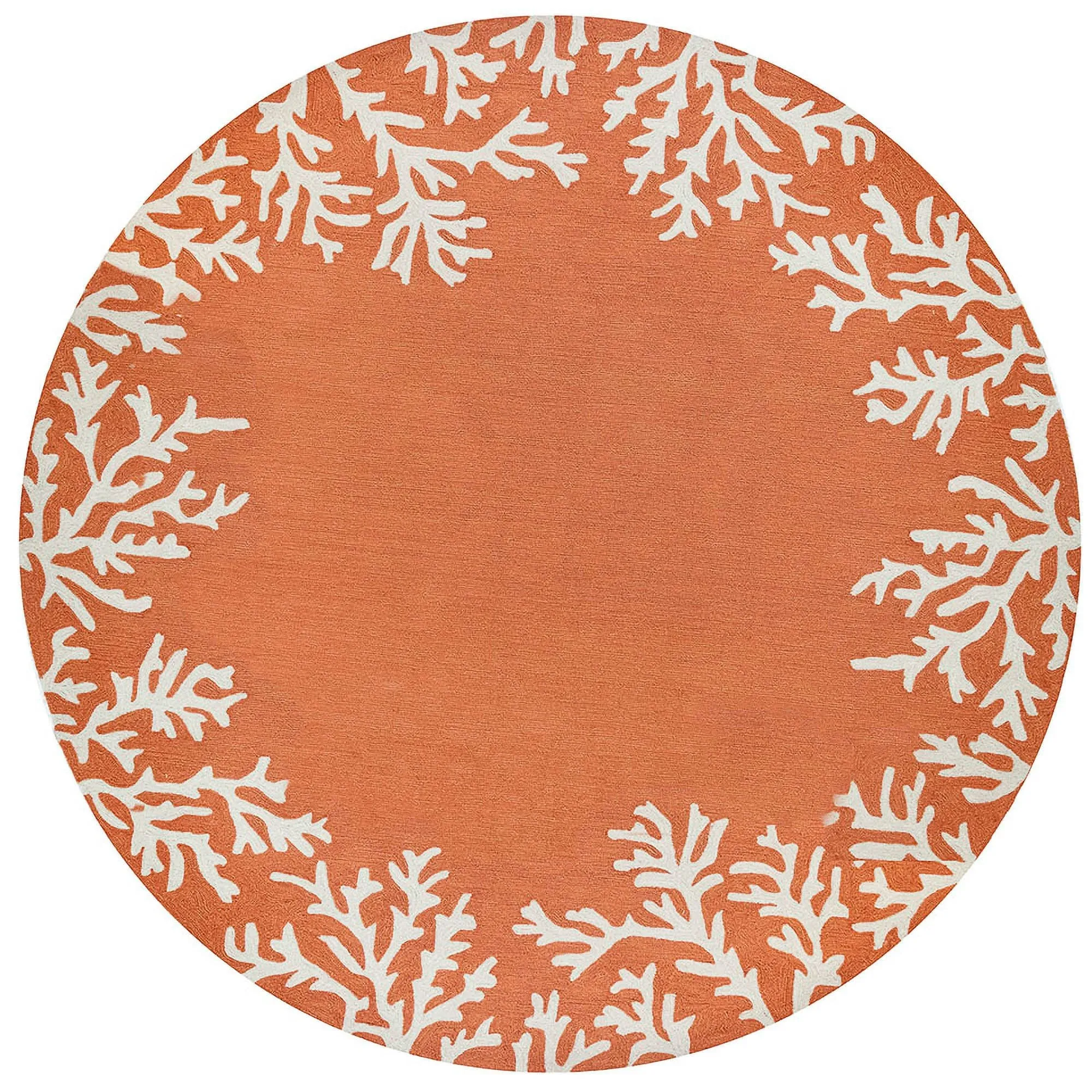 Liora Manne Capri Coral Border Indoor/Outdoor Rug