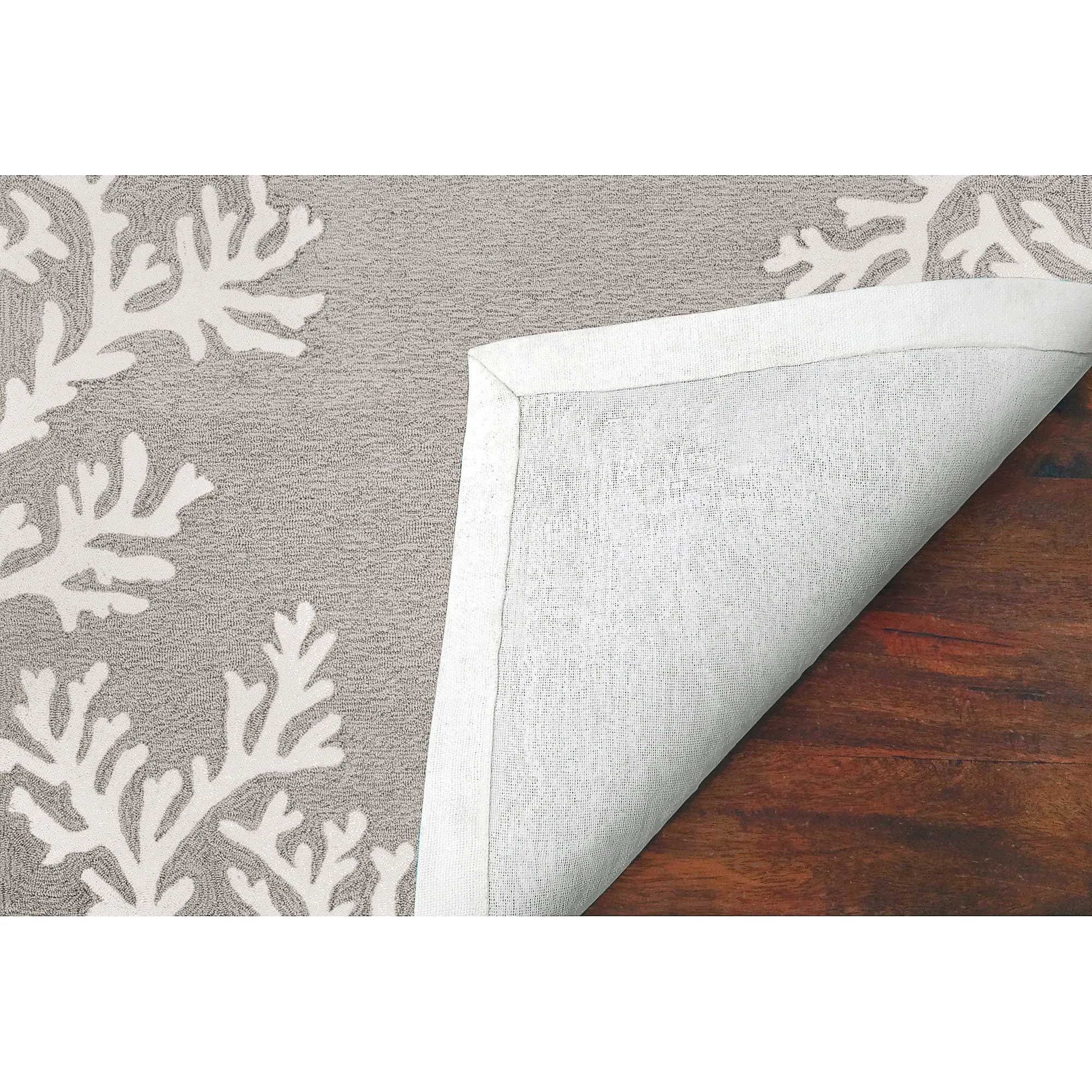 Liora Manne Capri Coral Border Indoor/Outdoor Rug
