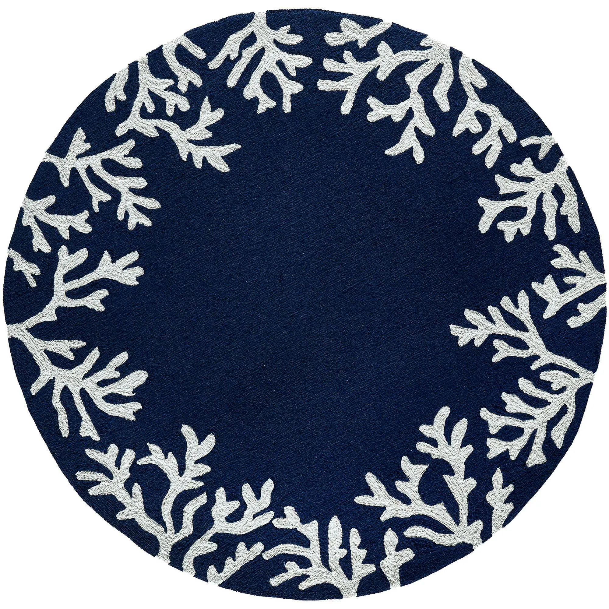 Liora Manne Capri Coral Border Indoor/Outdoor Rug