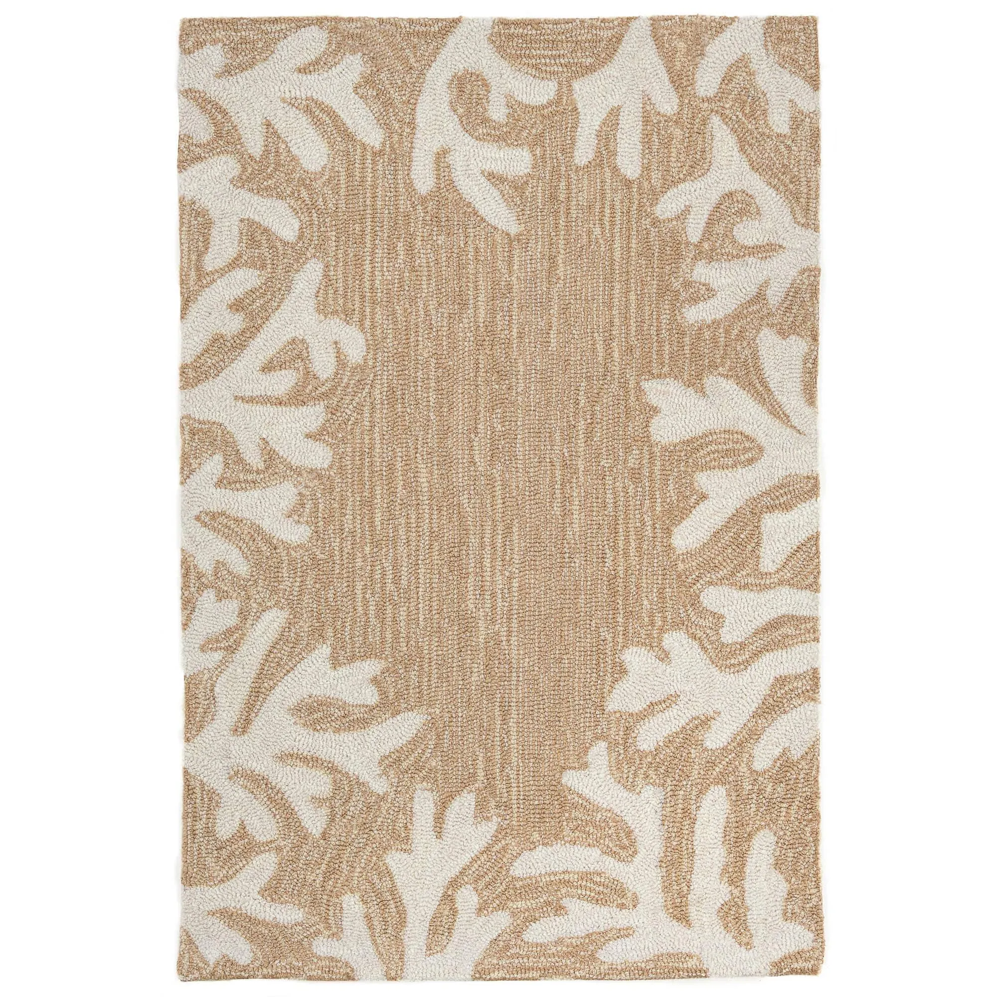 Liora Manne Capri Coral Border Indoor/Outdoor Rug