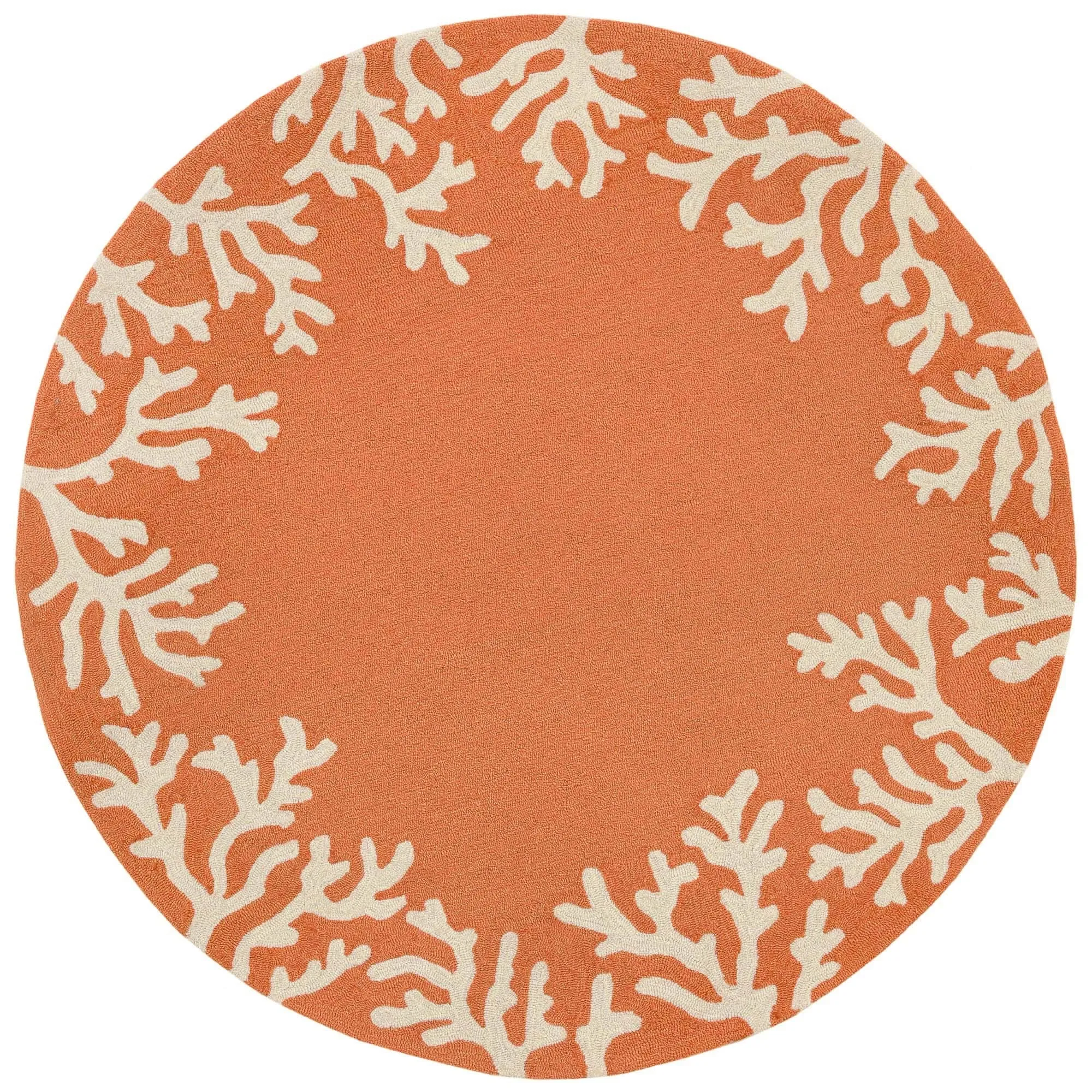 Liora Manne Capri Coral Border Indoor/Outdoor Rug