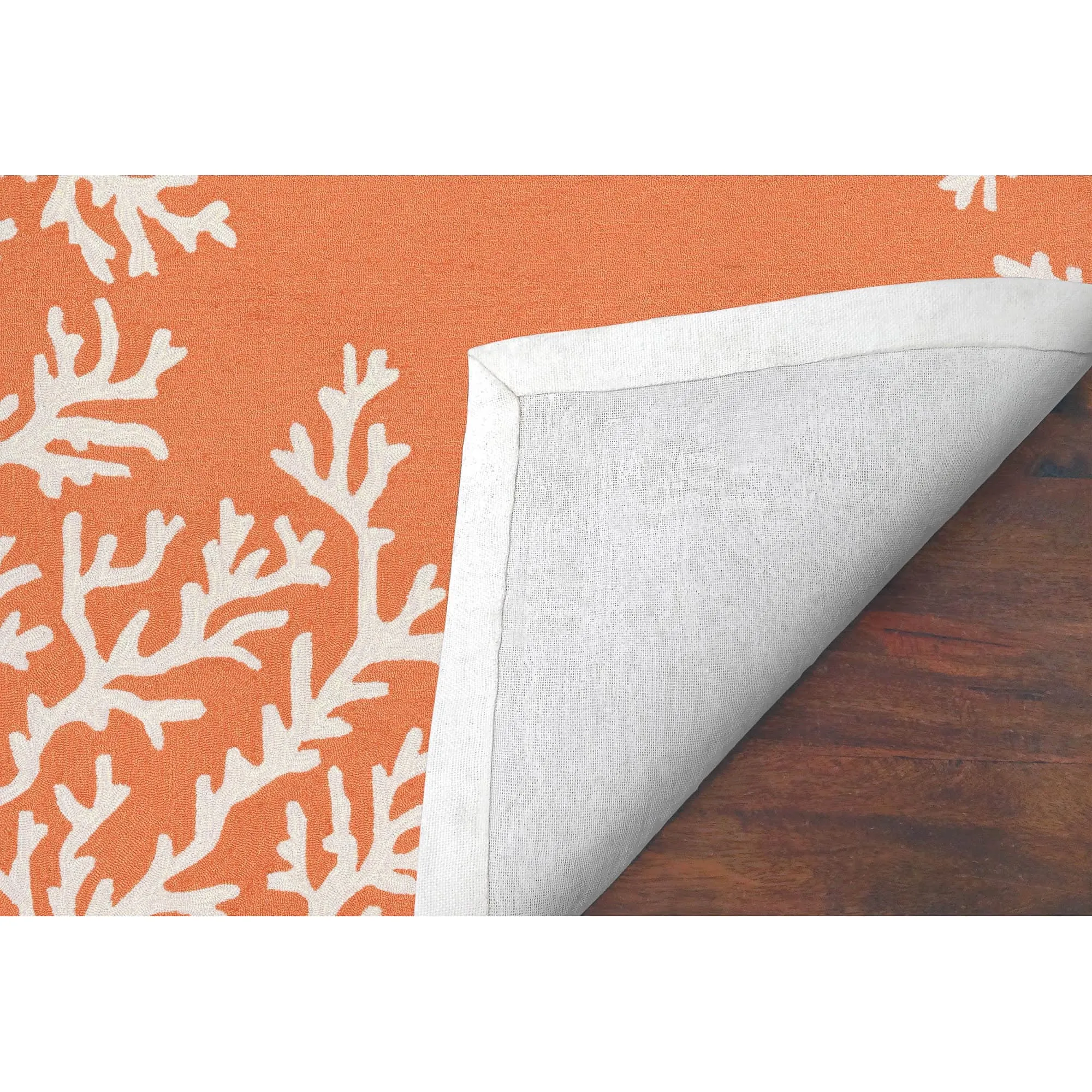 Liora Manne Capri Coral Border Indoor/Outdoor Rug