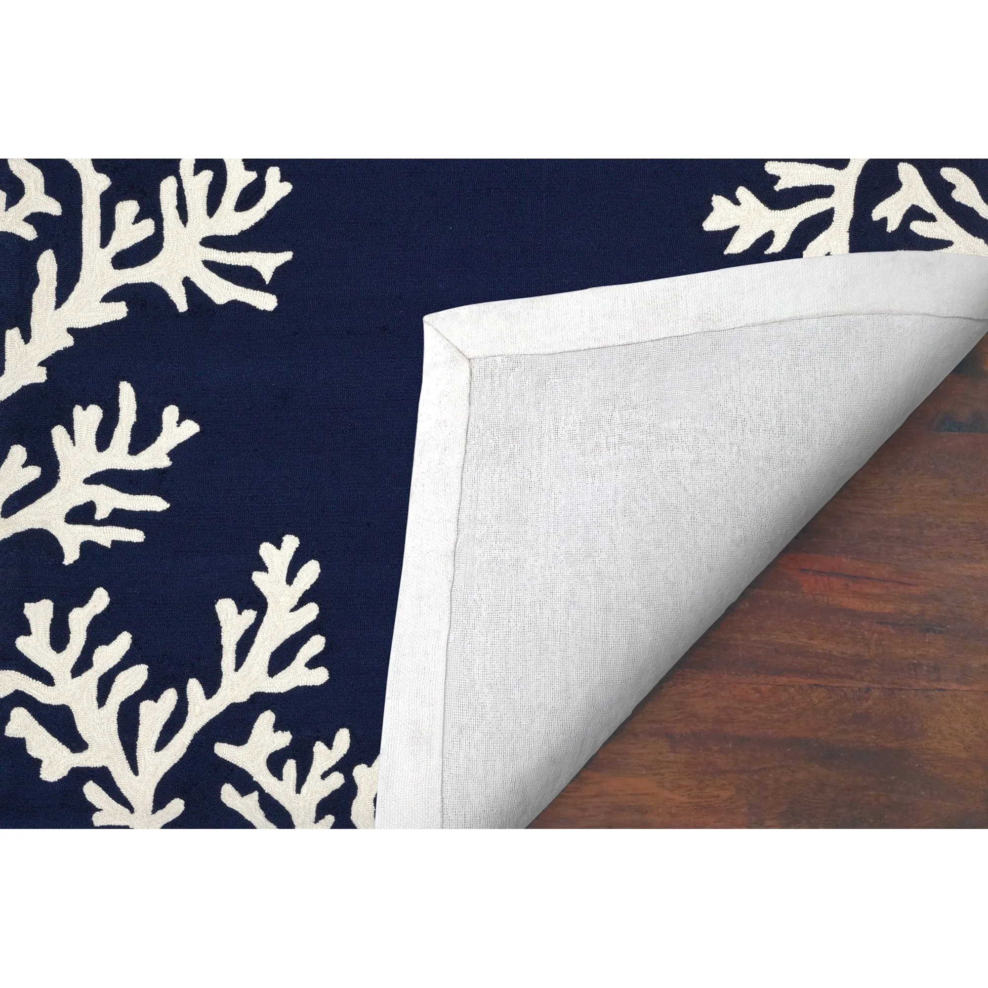 Liora Manne Capri Coral Border Indoor/Outdoor Rug