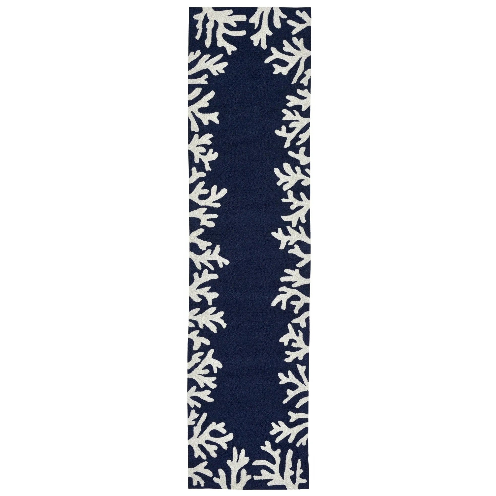 Liora Manne Capri Coral Border Indoor/Outdoor Rug
