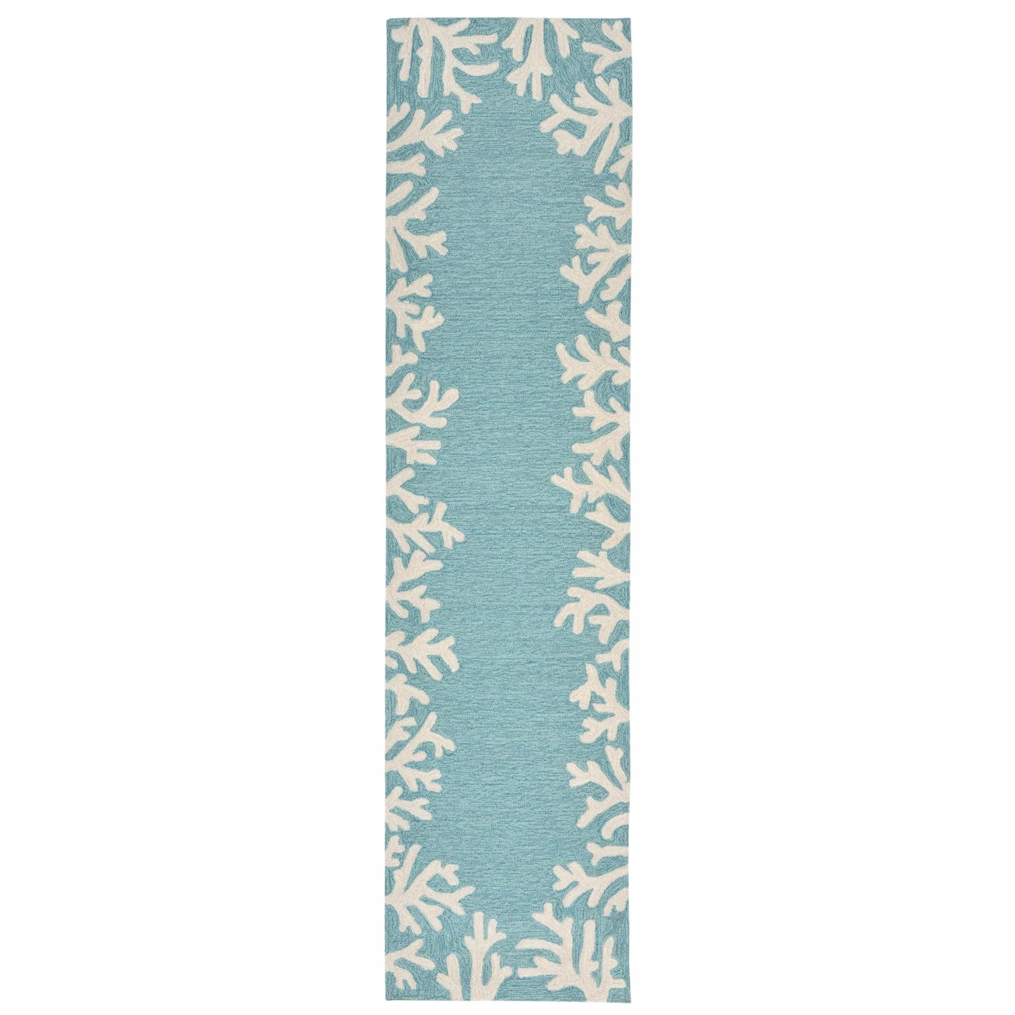 Liora Manne Capri Coral Border Indoor/Outdoor Rug