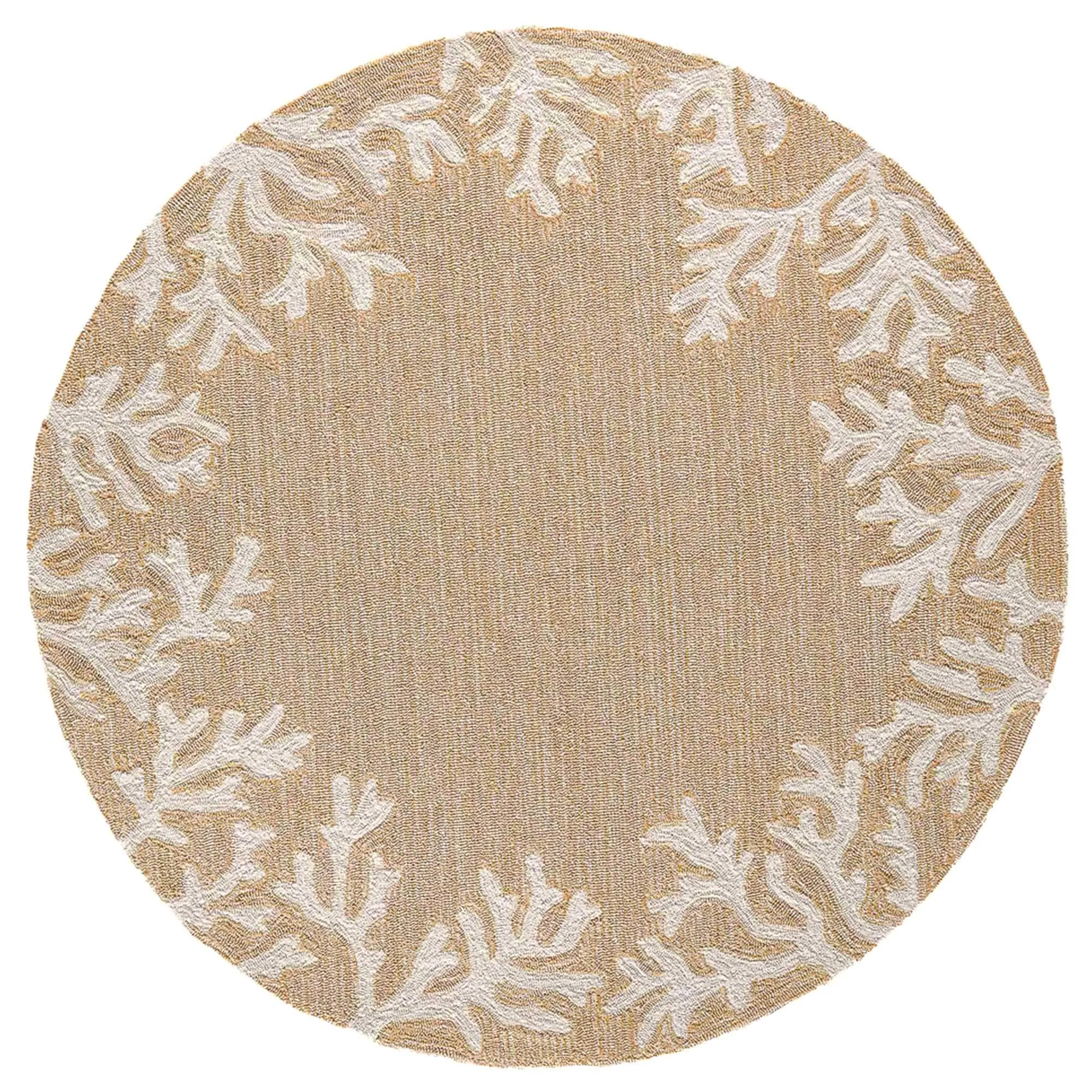 Liora Manne Capri Coral Border Indoor/Outdoor Rug