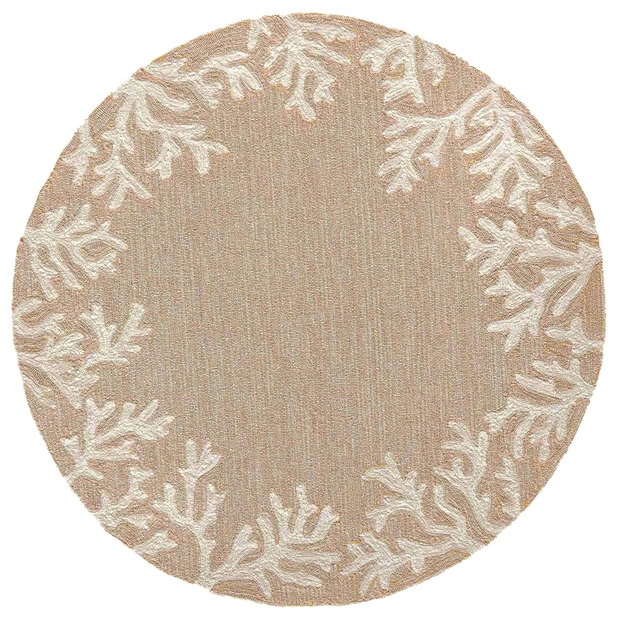 Liora Manne Capri Coral Border Indoor/Outdoor Rug