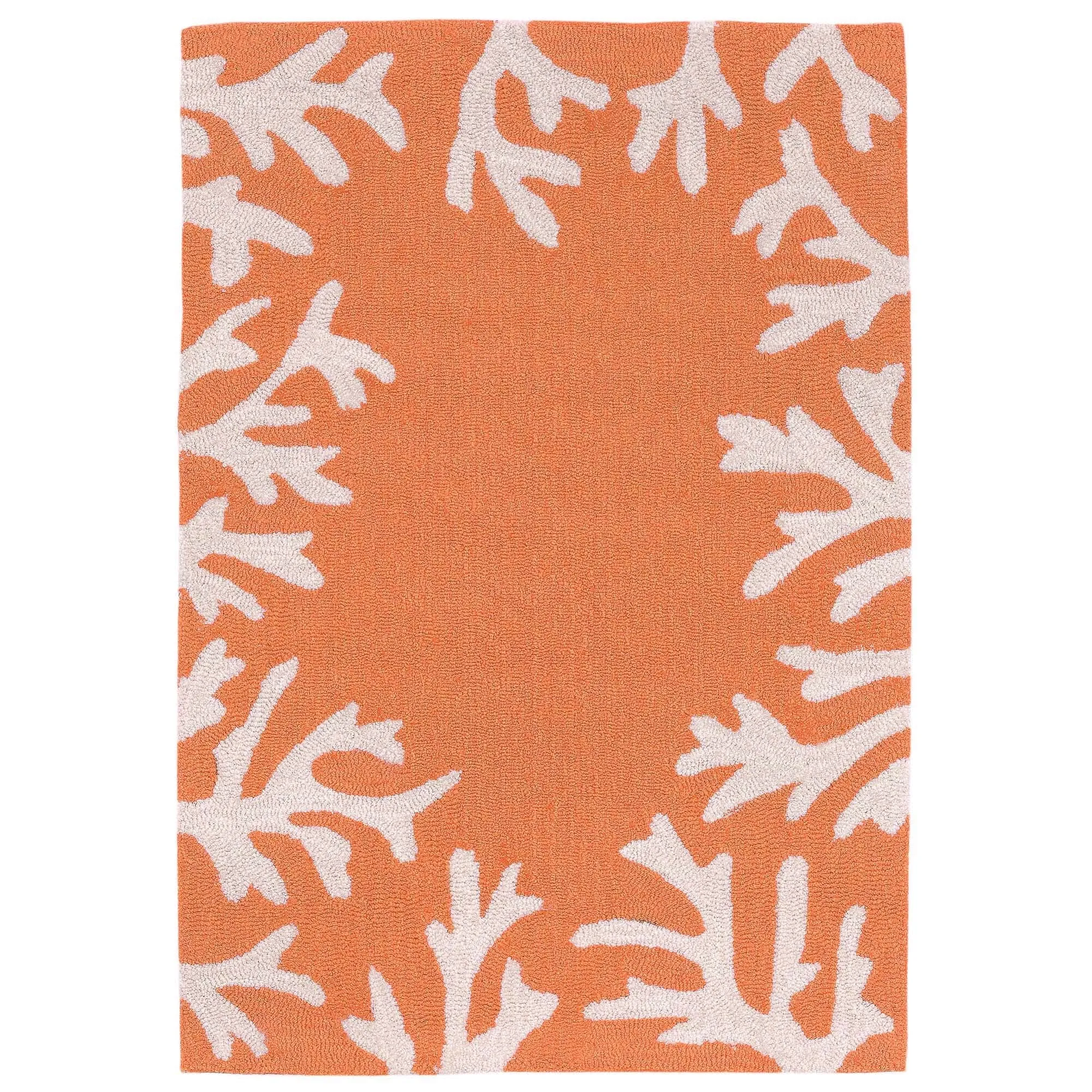 Liora Manne Capri Coral Border Indoor/Outdoor Rug