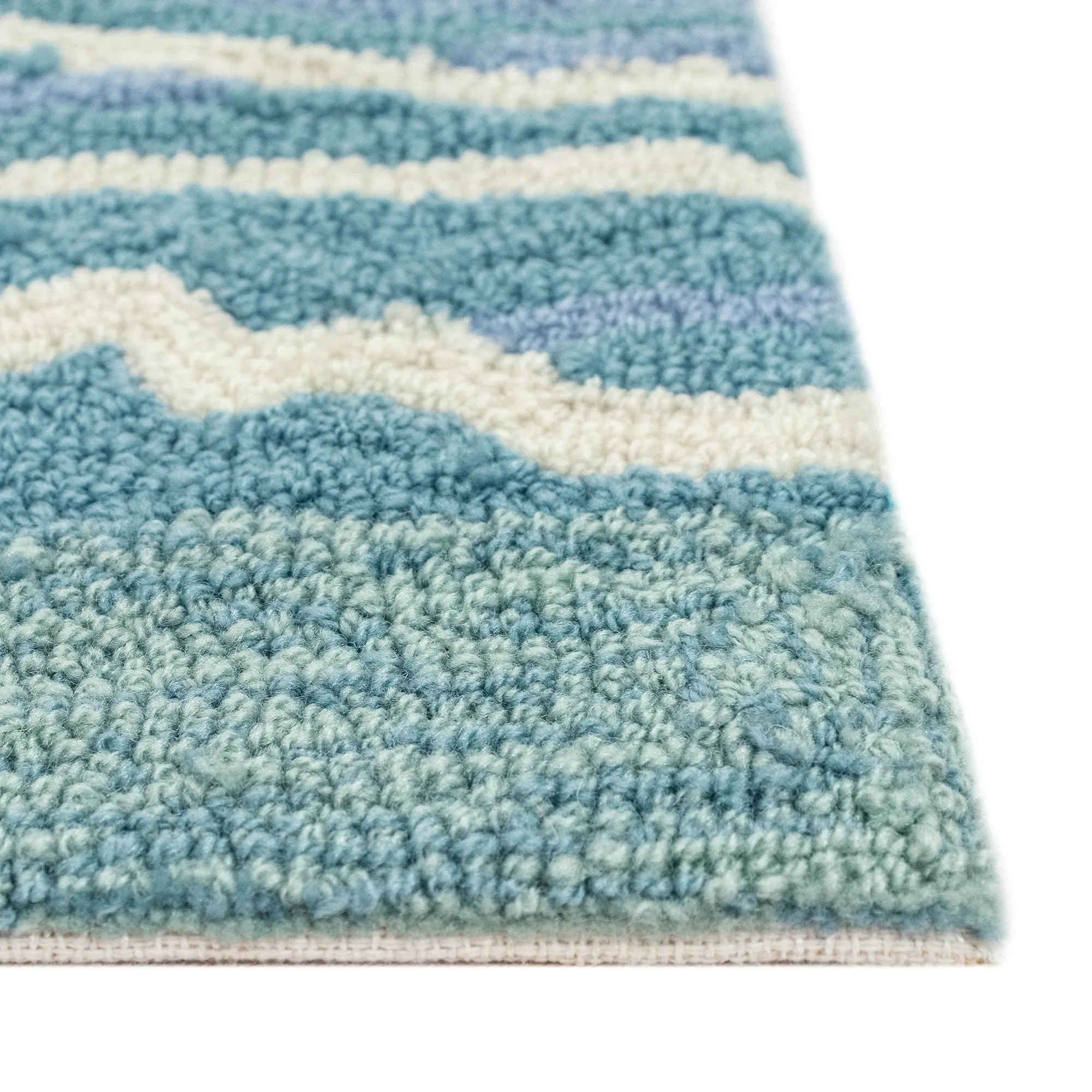 Liora Manne Capri Jelly Fish Indoor/Outdoor Rug Ocean
