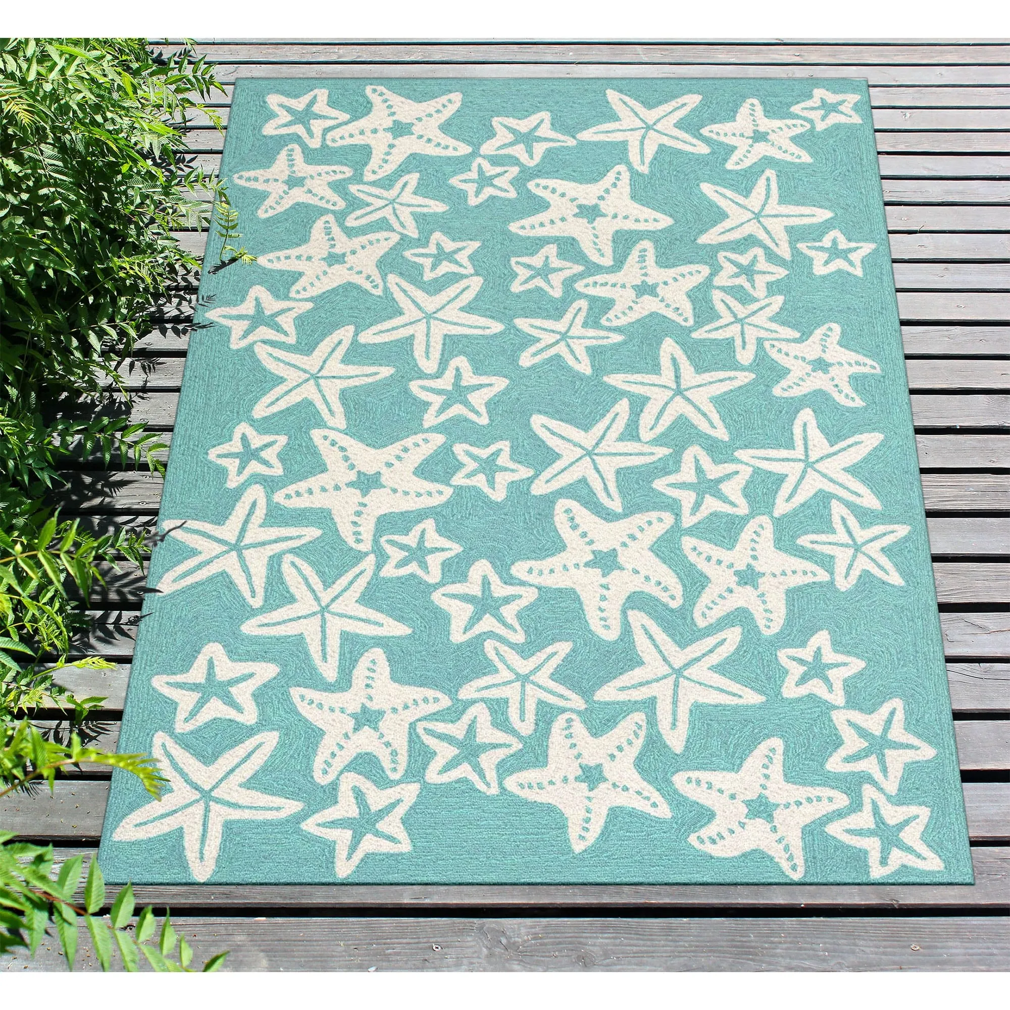 Liora Manne Capri Starfish Indoor/Outdoor Rug