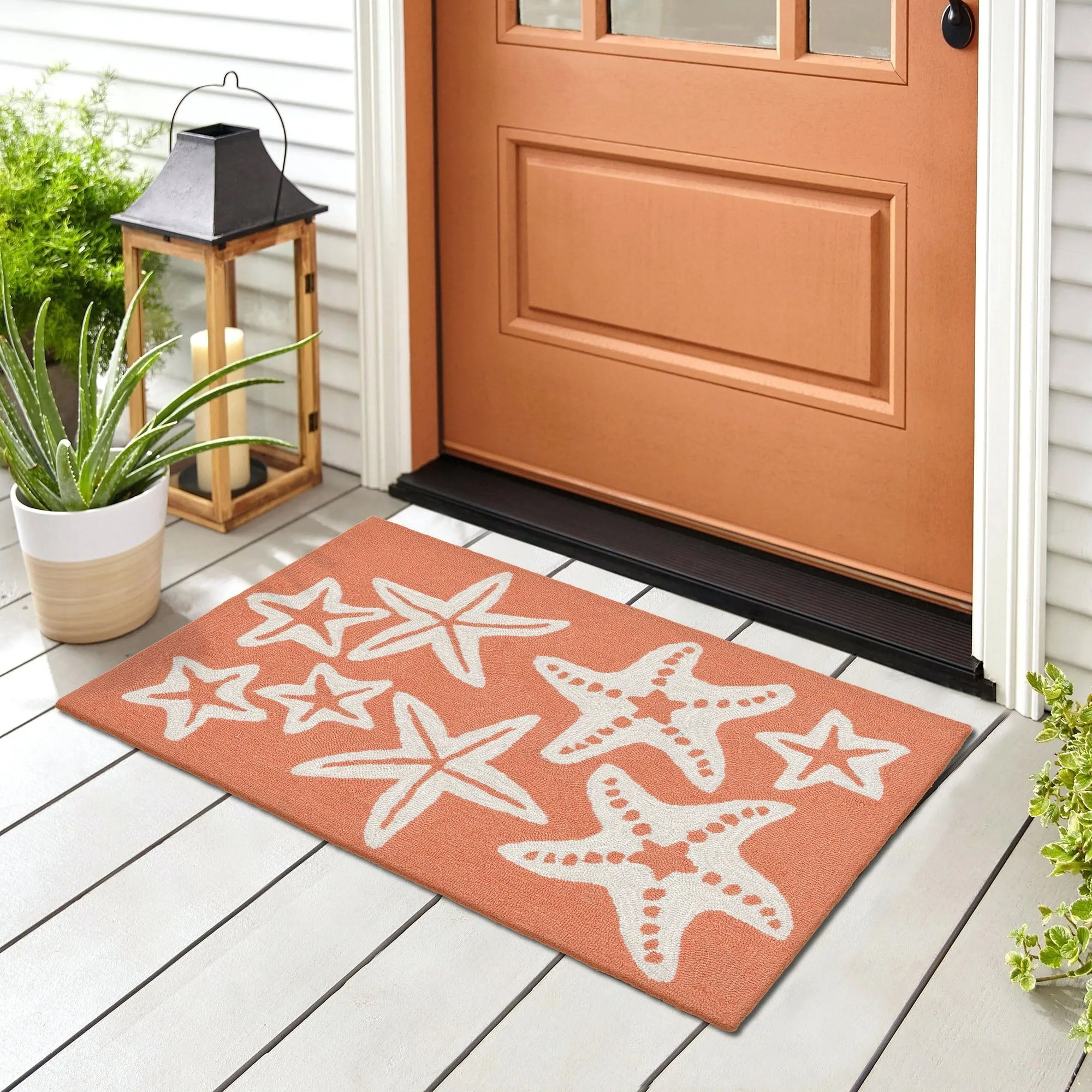 Liora Manne Capri Starfish Indoor/Outdoor Rug