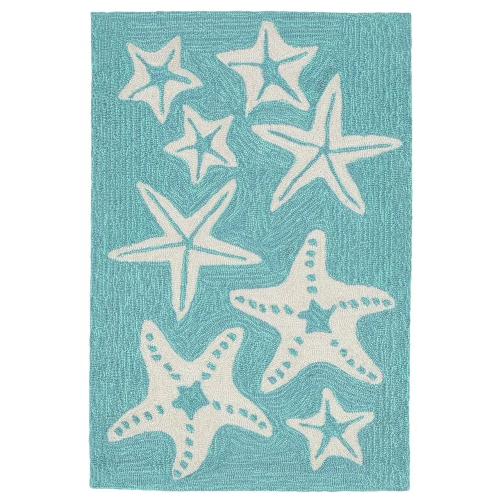 Liora Manne Capri Starfish Indoor/Outdoor Rug