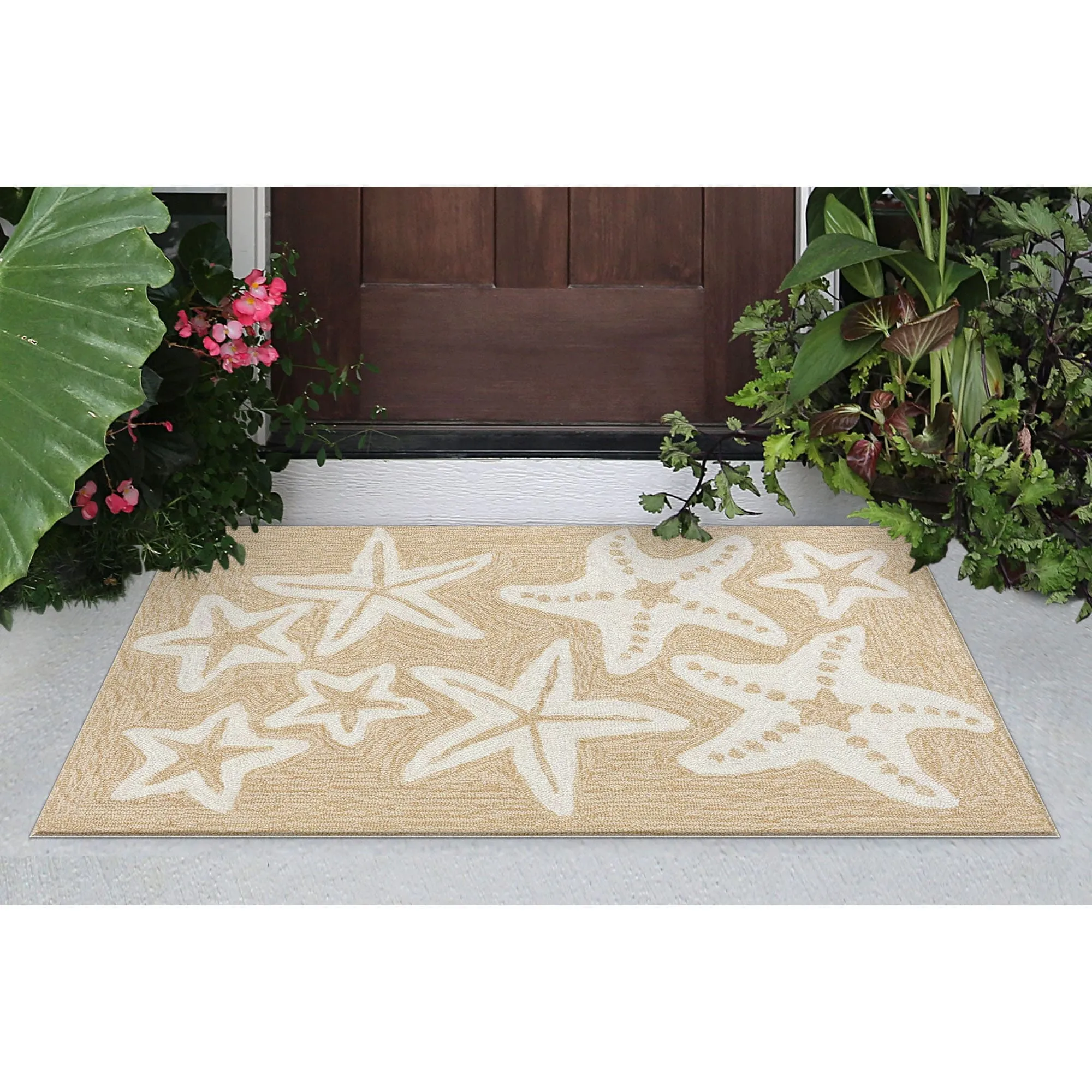 Liora Manne Capri Starfish Indoor/Outdoor Rug