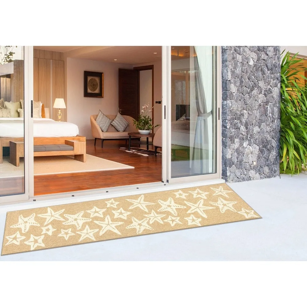 Liora Manne Capri Starfish Indoor/Outdoor Rug