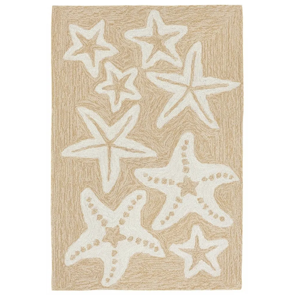 Liora Manne Capri Starfish Indoor/Outdoor Rug