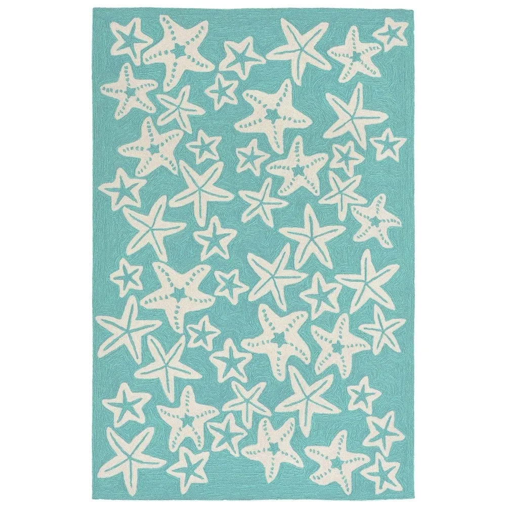 Liora Manne Capri Starfish Indoor/Outdoor Rug
