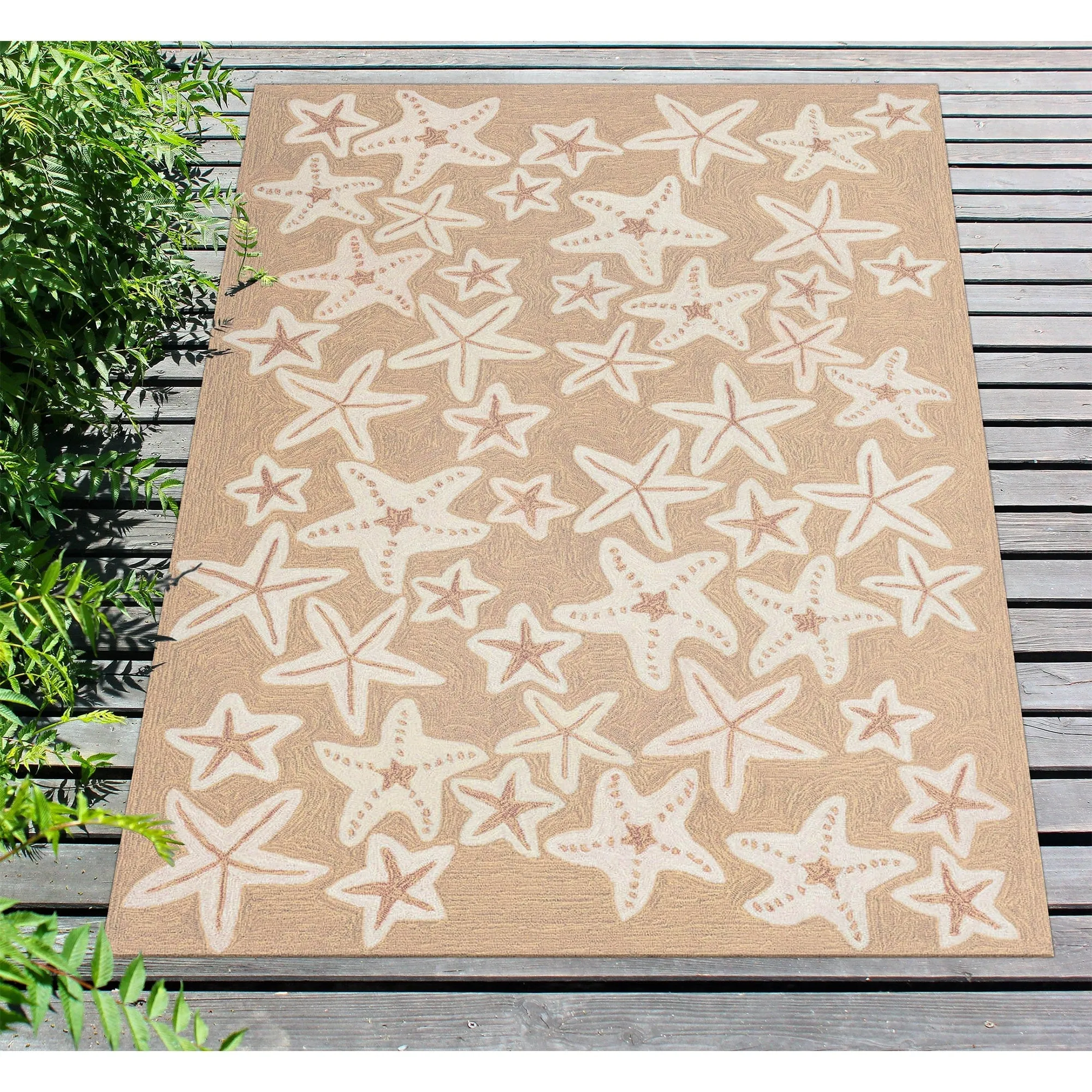 Liora Manne Capri Starfish Indoor/Outdoor Rug