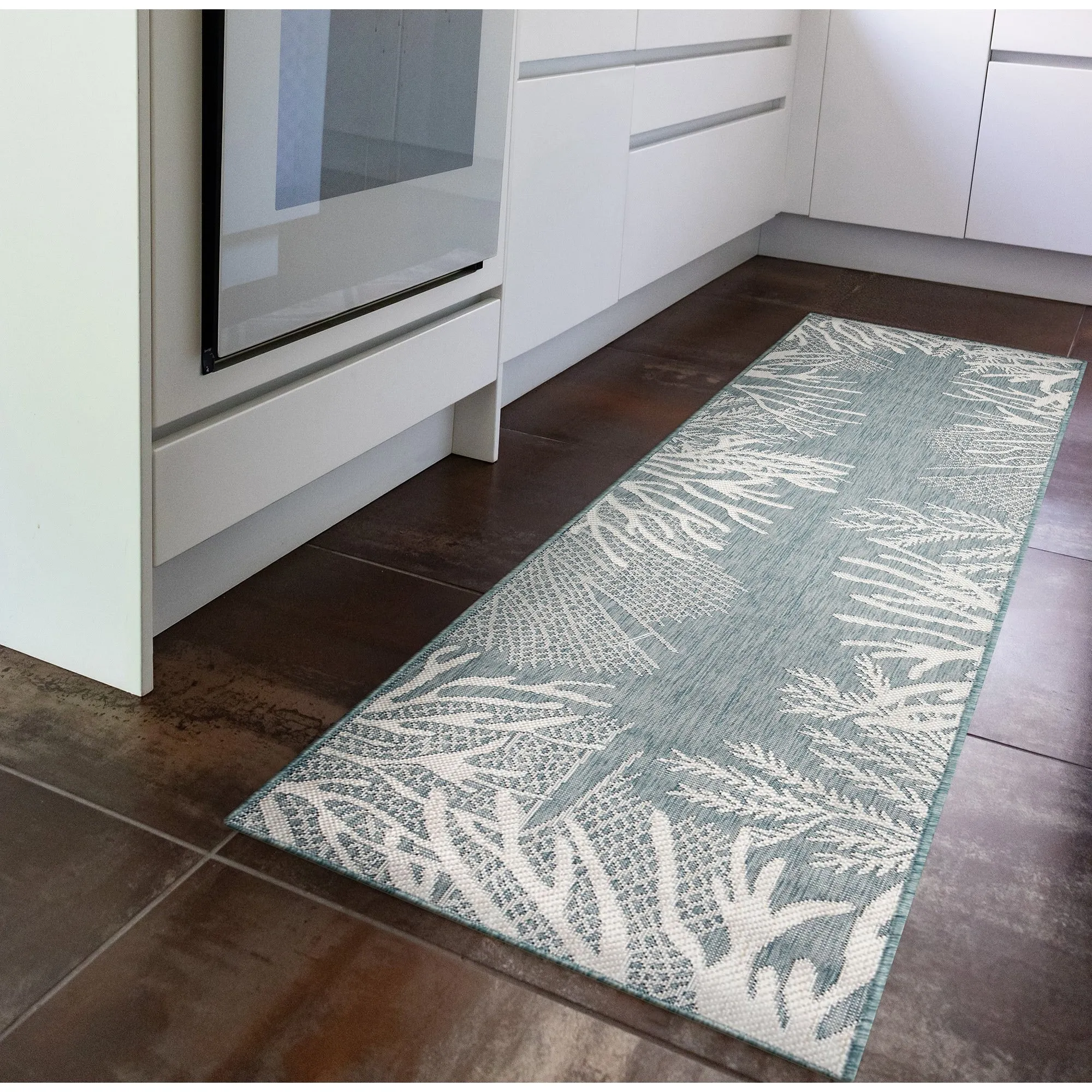 Liora Manne Carmel Reef Border Indoor/Outdoor Area Rug