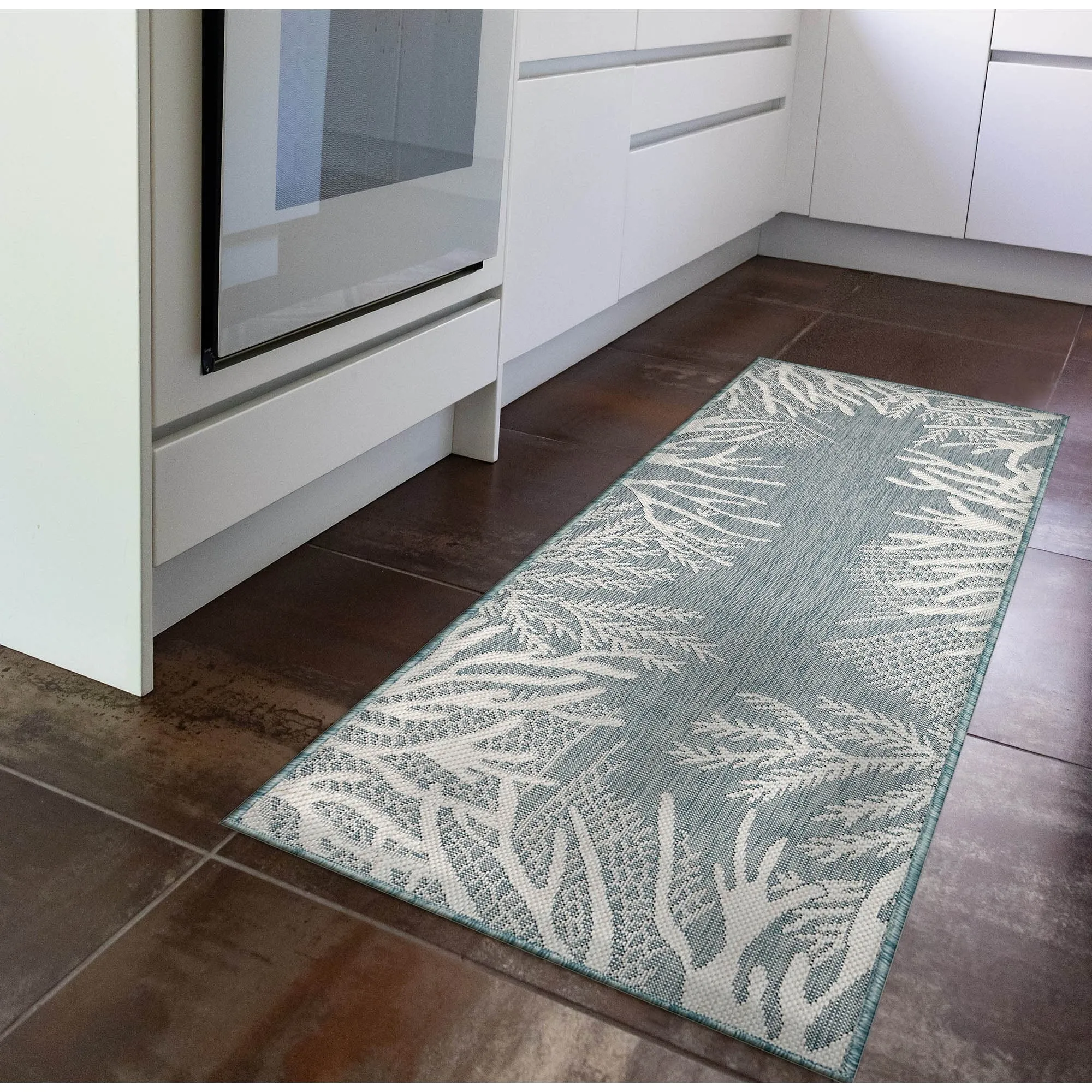 Liora Manne Carmel Reef Border Indoor/Outdoor Area Rug