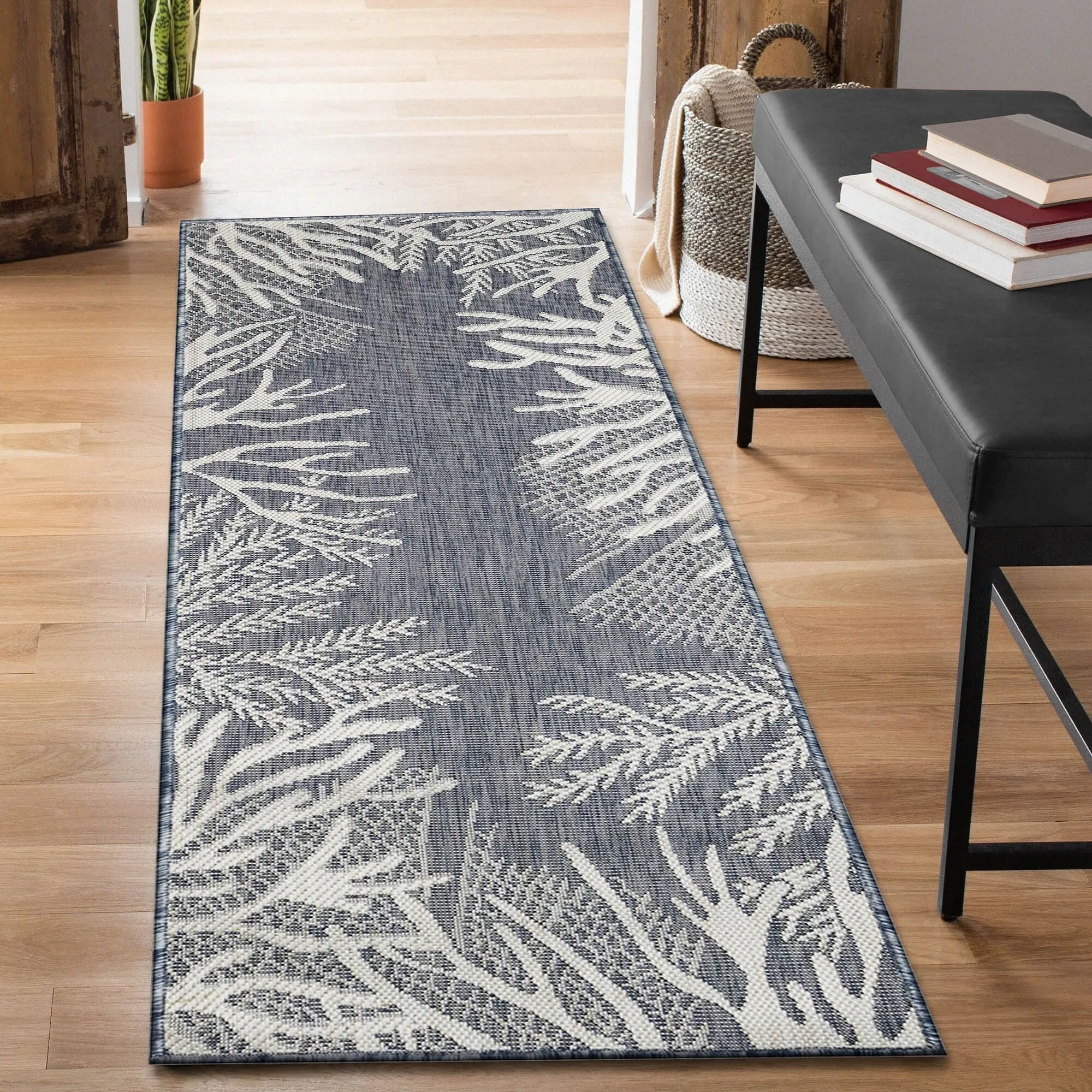 Liora Manne Carmel Reef Border Indoor/Outdoor Area Rug