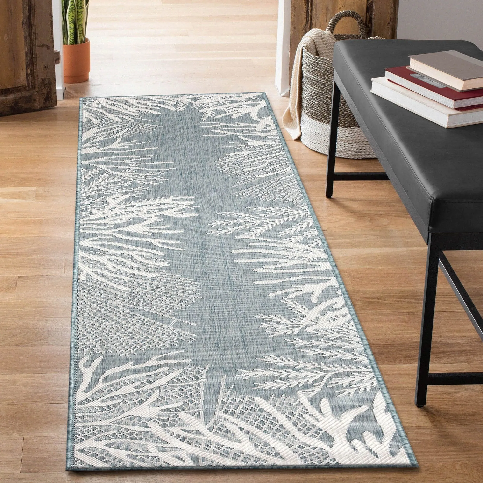 Liora Manne Carmel Reef Border Indoor/Outdoor Area Rug