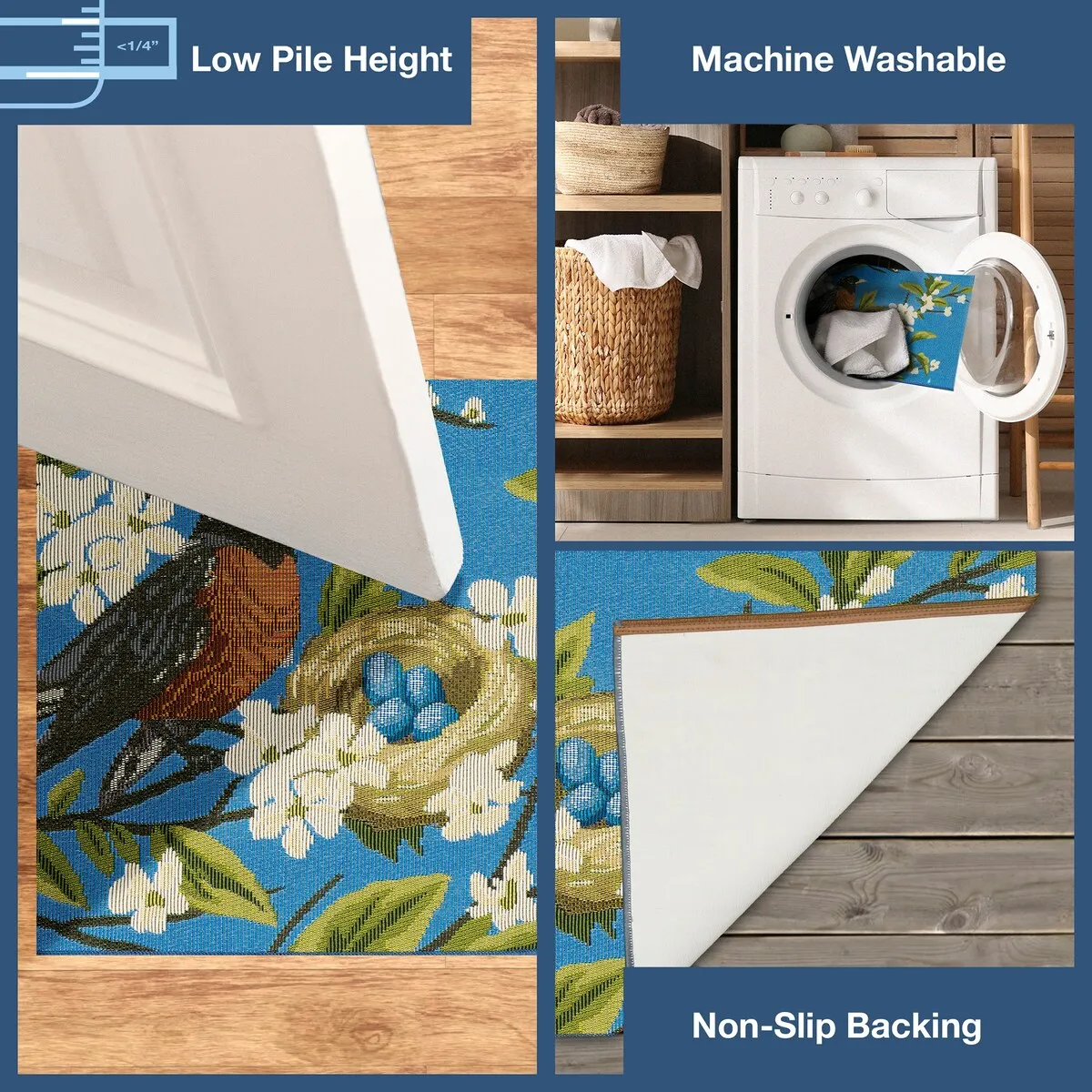 Liora Manne Esencia Robin's Nest Indoor/Outdoor Mat