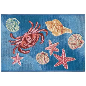 Liora Manne Esencia Shell We Dance Indoor/Outdoor Mat