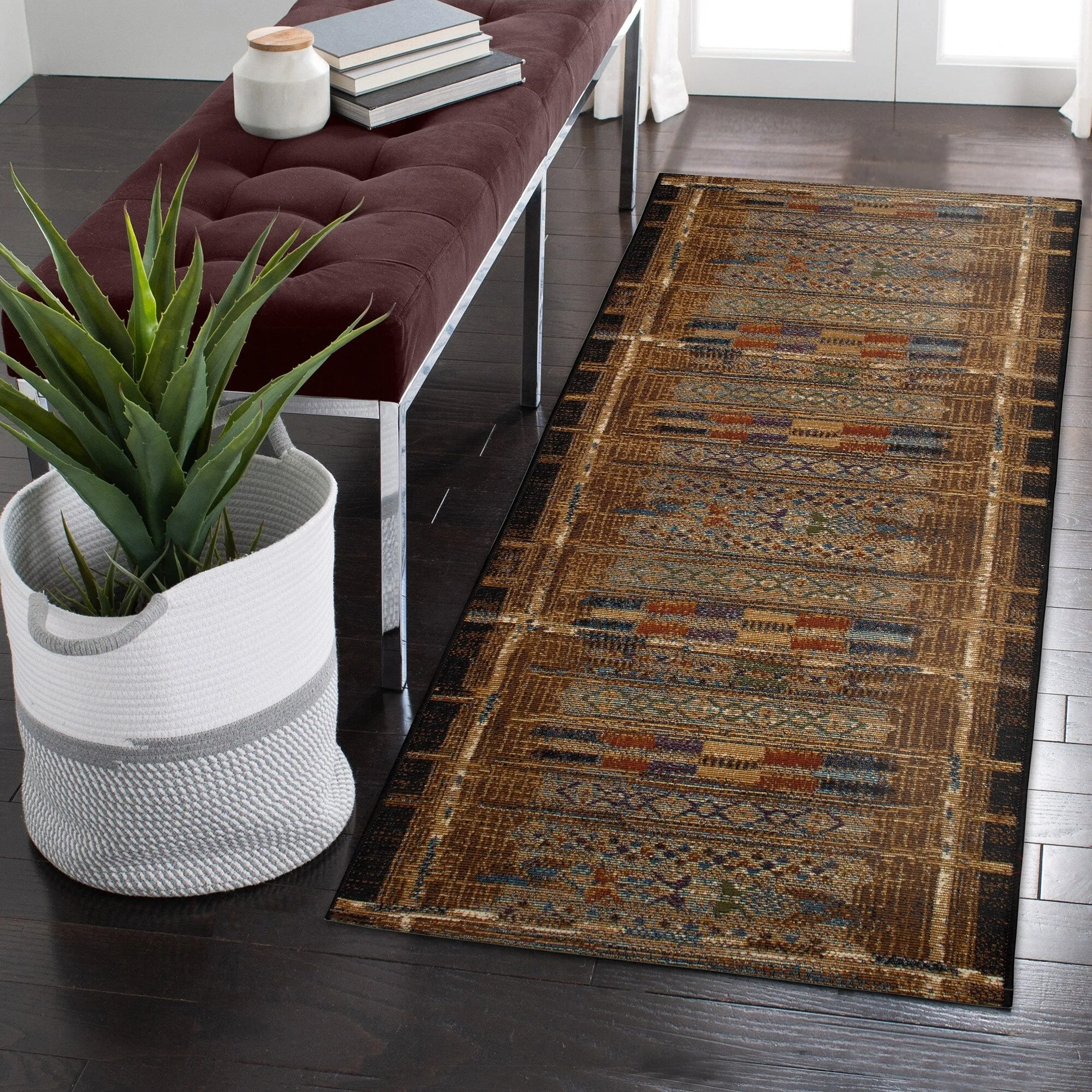 Liora Manne Esencia Tribal Stripe Indoor/Outdoor Mat